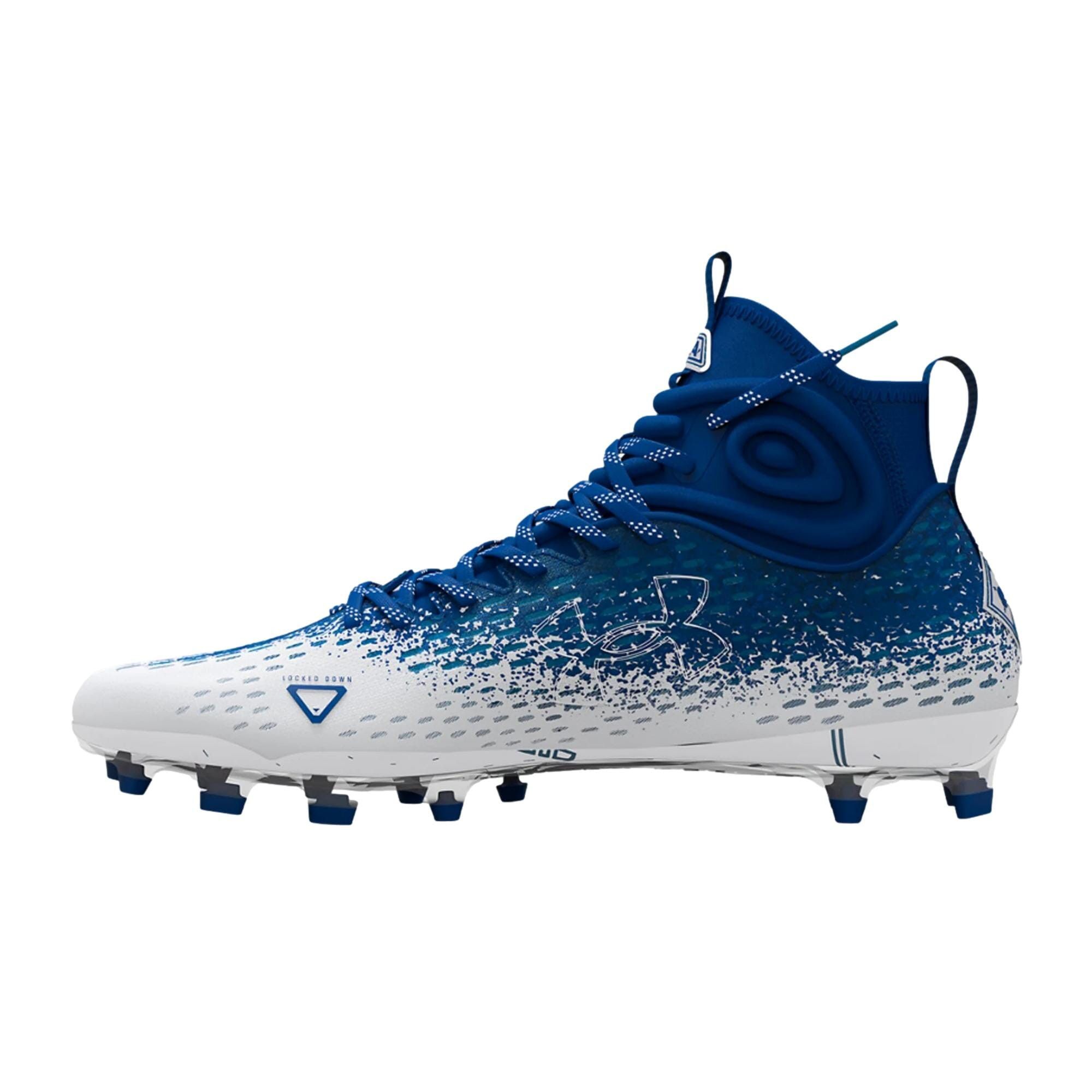 Under Armour Spotlight Lux MC 2.0 Blue / White 3025082-400 Size US 10 / EU 43 - 2 Thumbnail