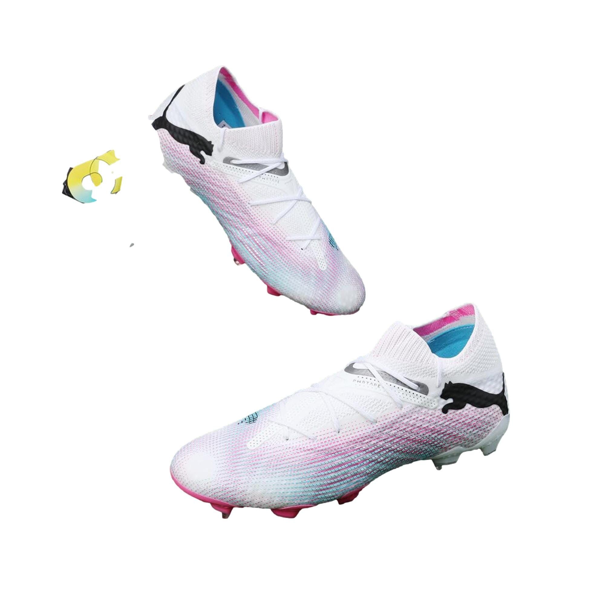 Puma Future 7 Ultimate FG/AG White / Bright Pink 107599-01 Size US 10 / EU 43 - 2 Thumbnail