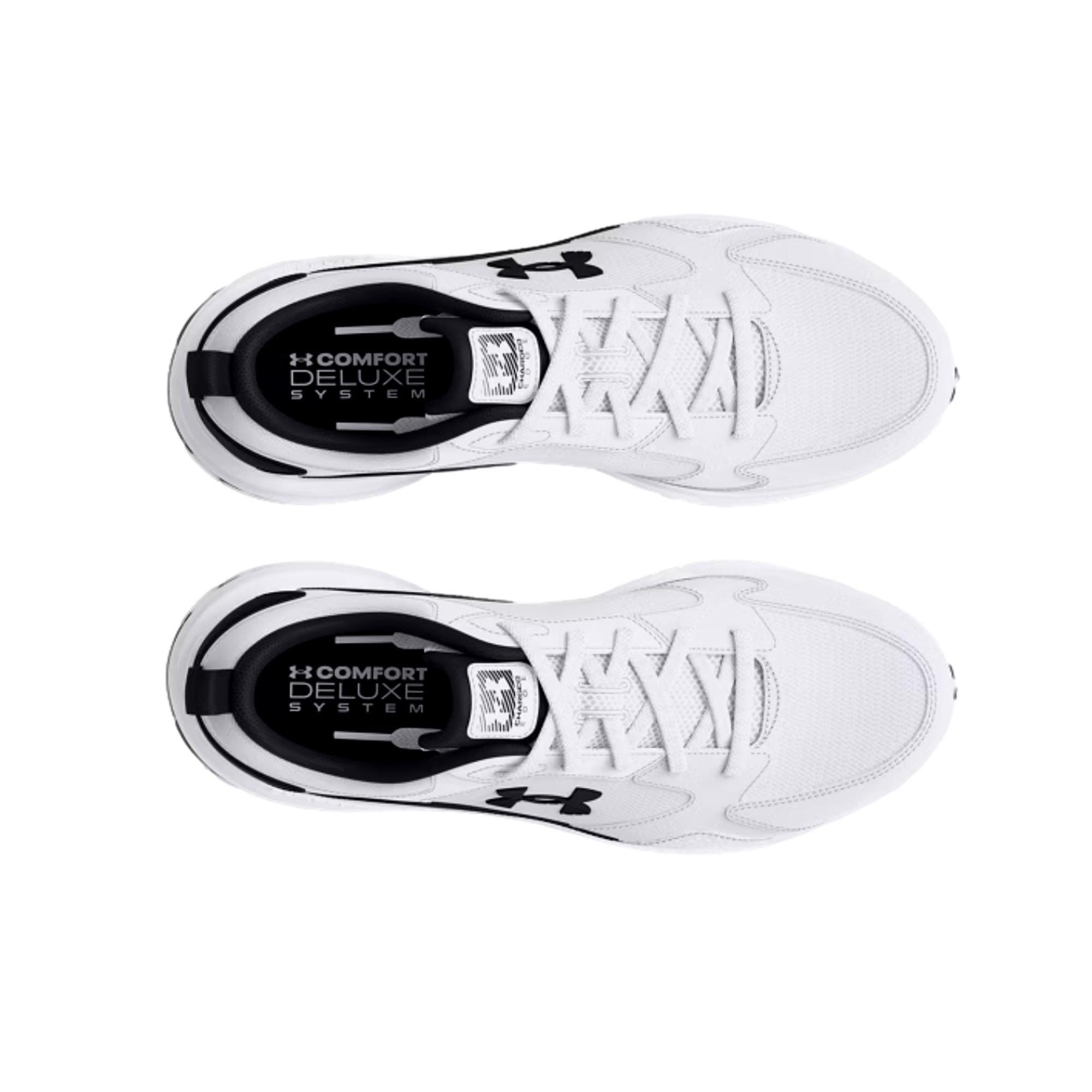 Under Armour Charged Edge White / White / Black 3026860-101 Size US 10 / EU 43 - 4 Thumbnail