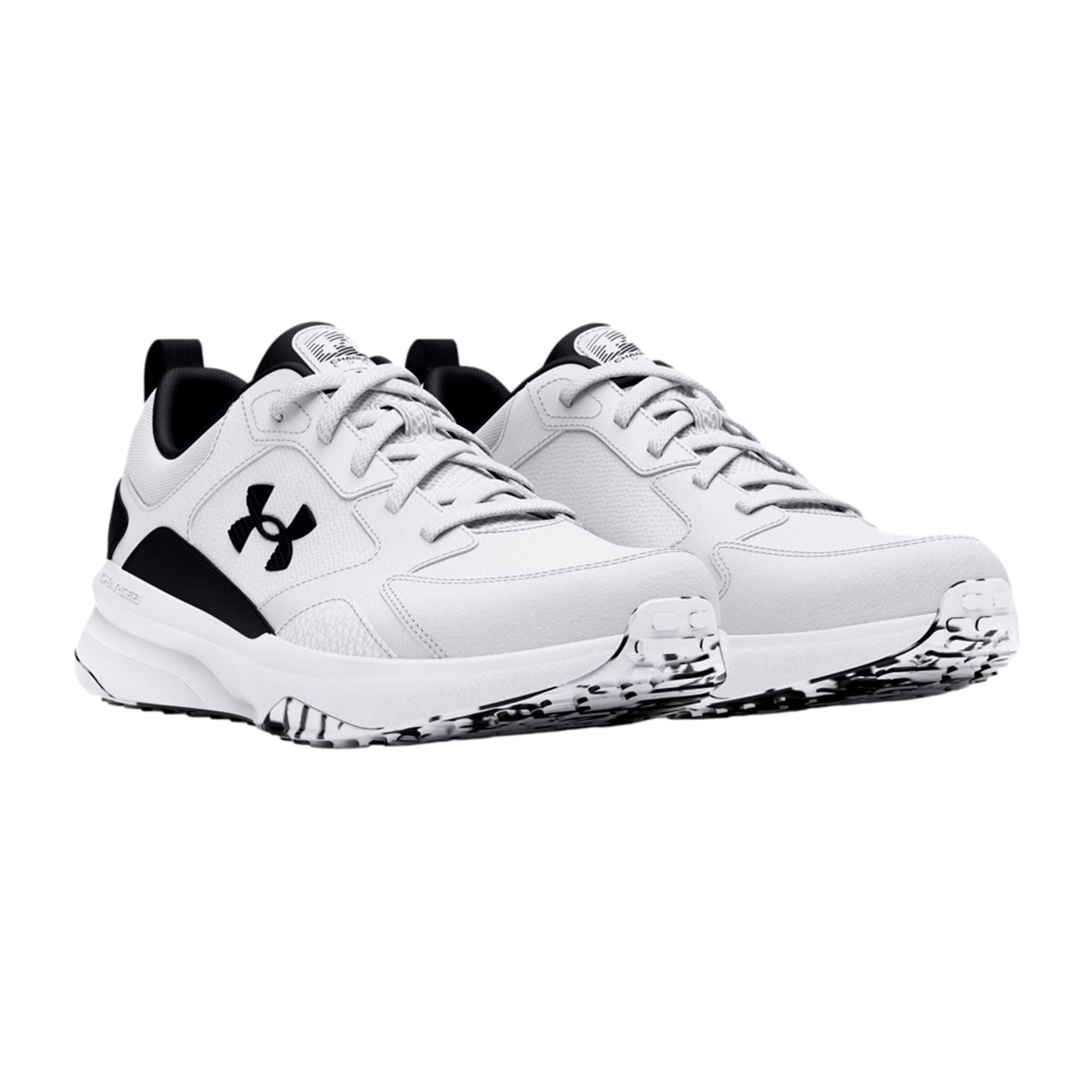 Under Armour Charged Edge White / White / Black 3026860-101 Size US 10 / EU 43 - 3 Thumbnail