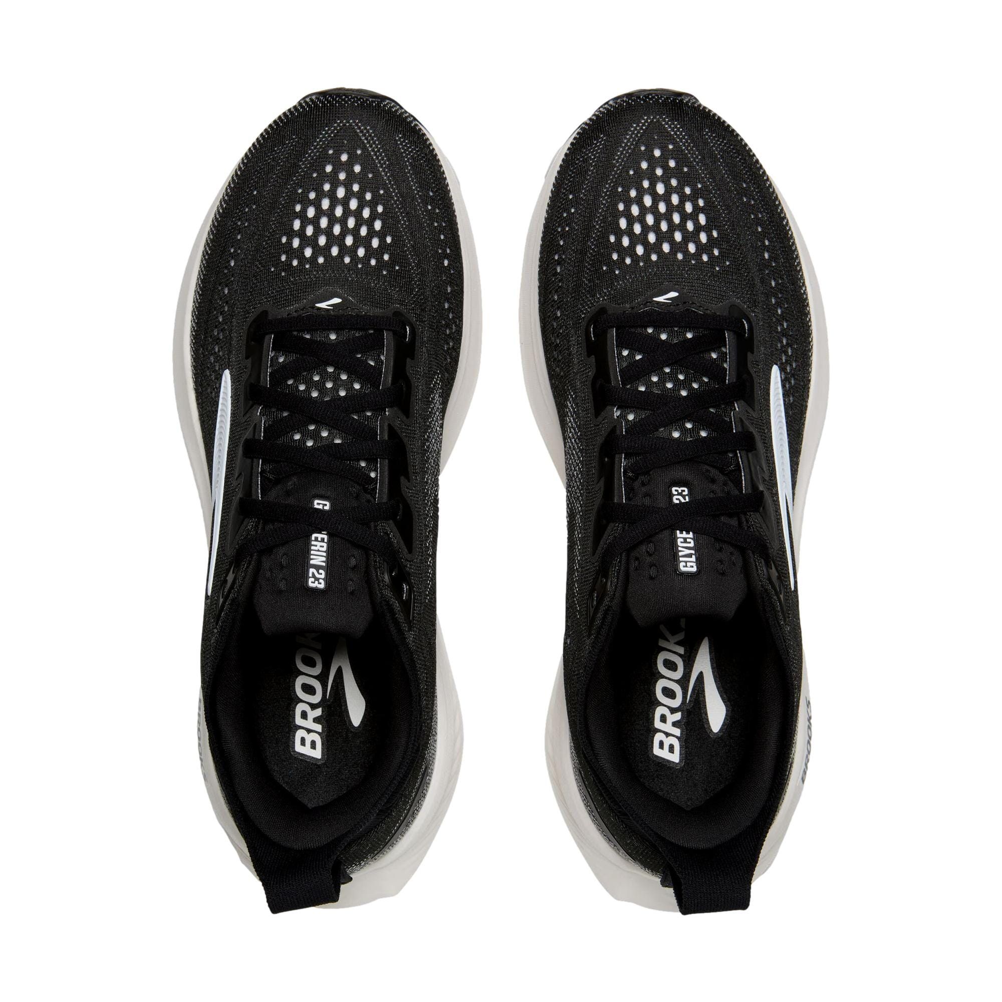 Brooks Glycerin 23 Black / Grey / White 110476 1D 090 Size US 10.5 / EU 43-44 - 2 Thumbnail