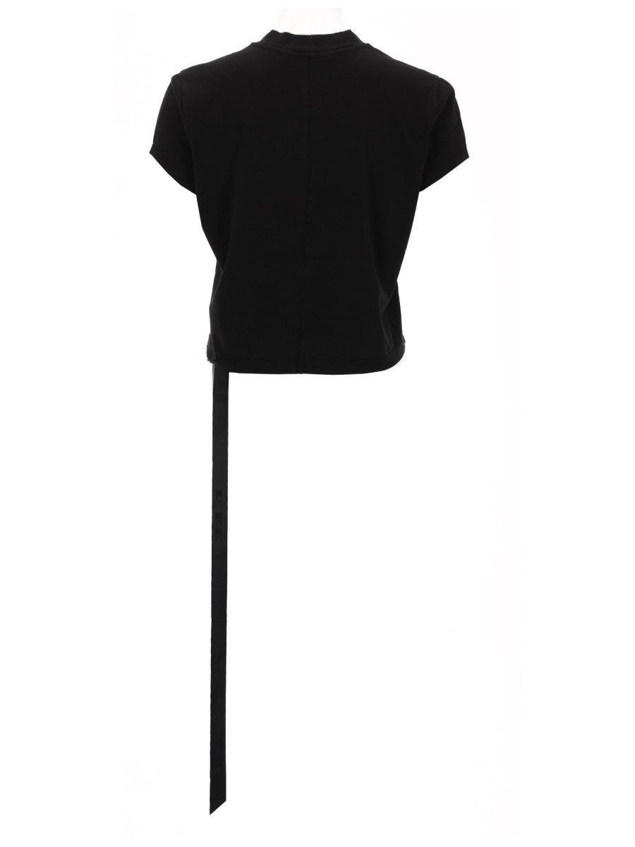 Rick Owens Drkshdw RICK OWENS DRKSHDW "CROPPED SMALL LEVEL T" T-SHIRT - BLACK Size M / US 6-8 / IT 42-44 - 2 Thumbnail