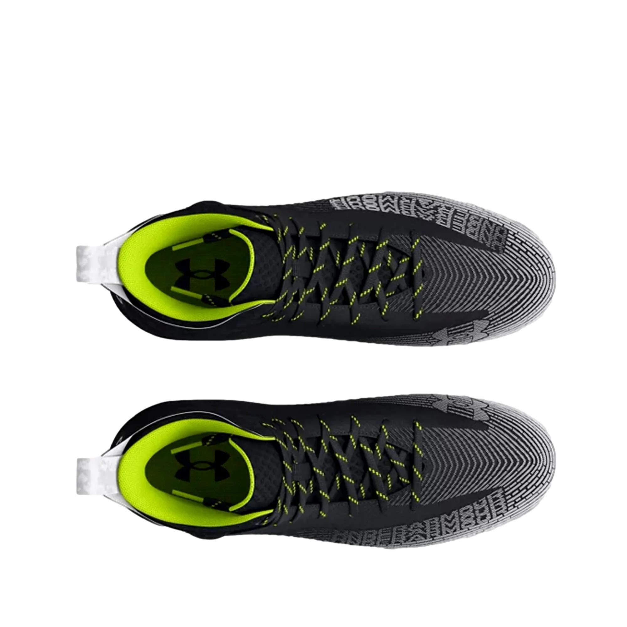 Under Armour Hammer 2.0 MC Black / White 3027306-001 Size US 10.5 / EU 43-44 - 4 Thumbnail