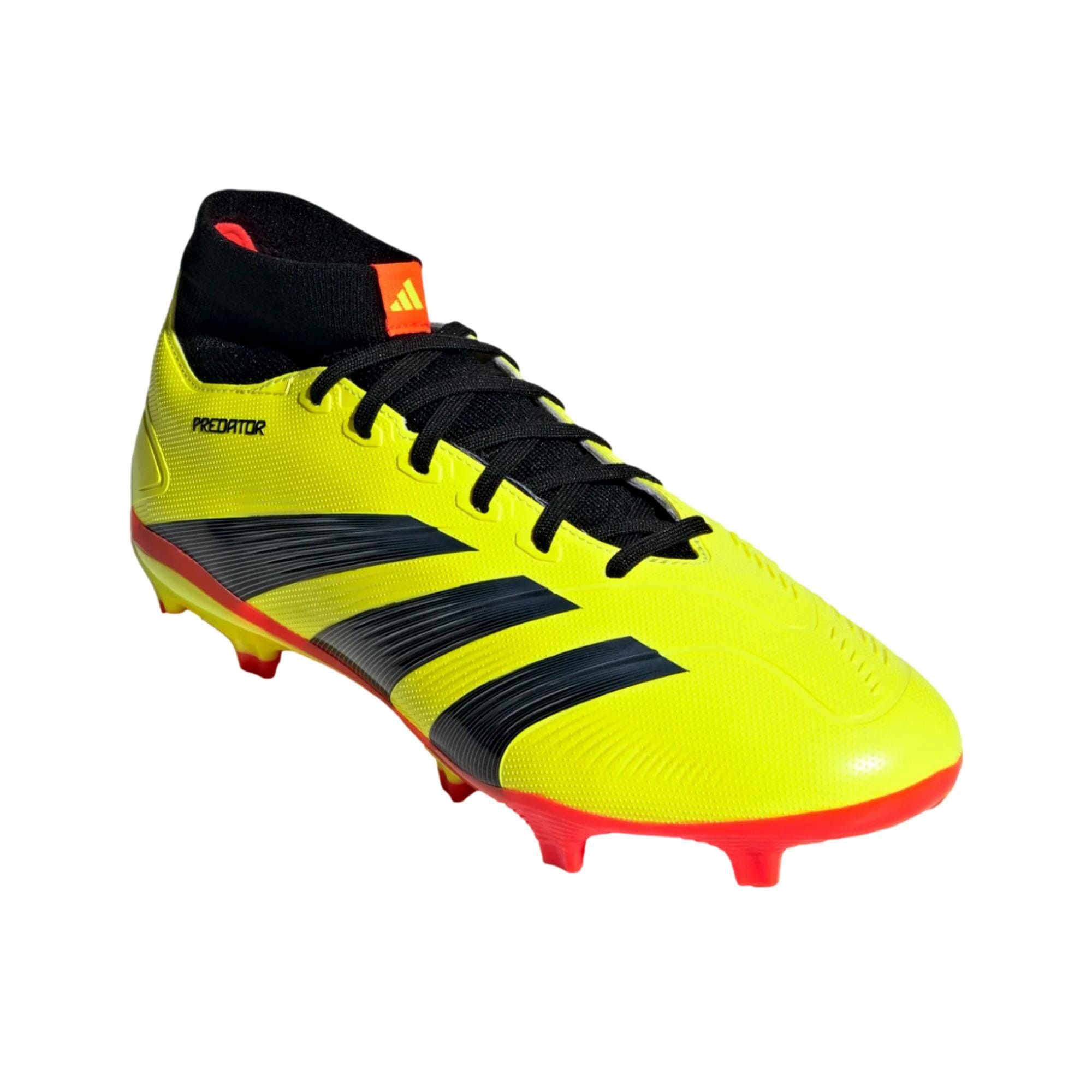 Adidas Predator 24 League Mid FG Team Solar Yellow 2 IG7773 Size US 10.5 / EU 43-44 - 4 Thumbnail