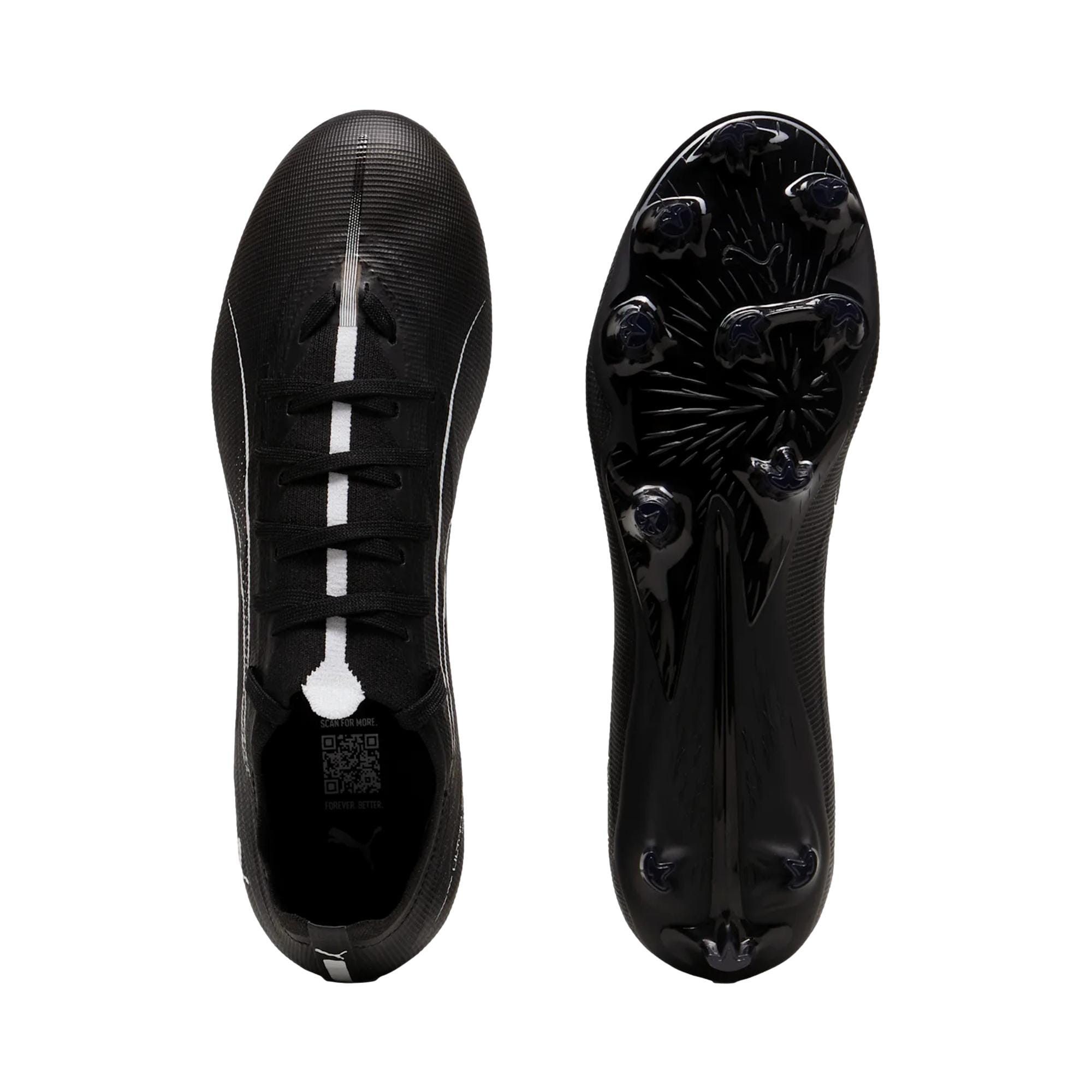 Puma Ultra 5 Match FG / AG Puma Black - Puma White 107687-02 Size US 10.5 / EU 43-44 - 3 Thumbnail