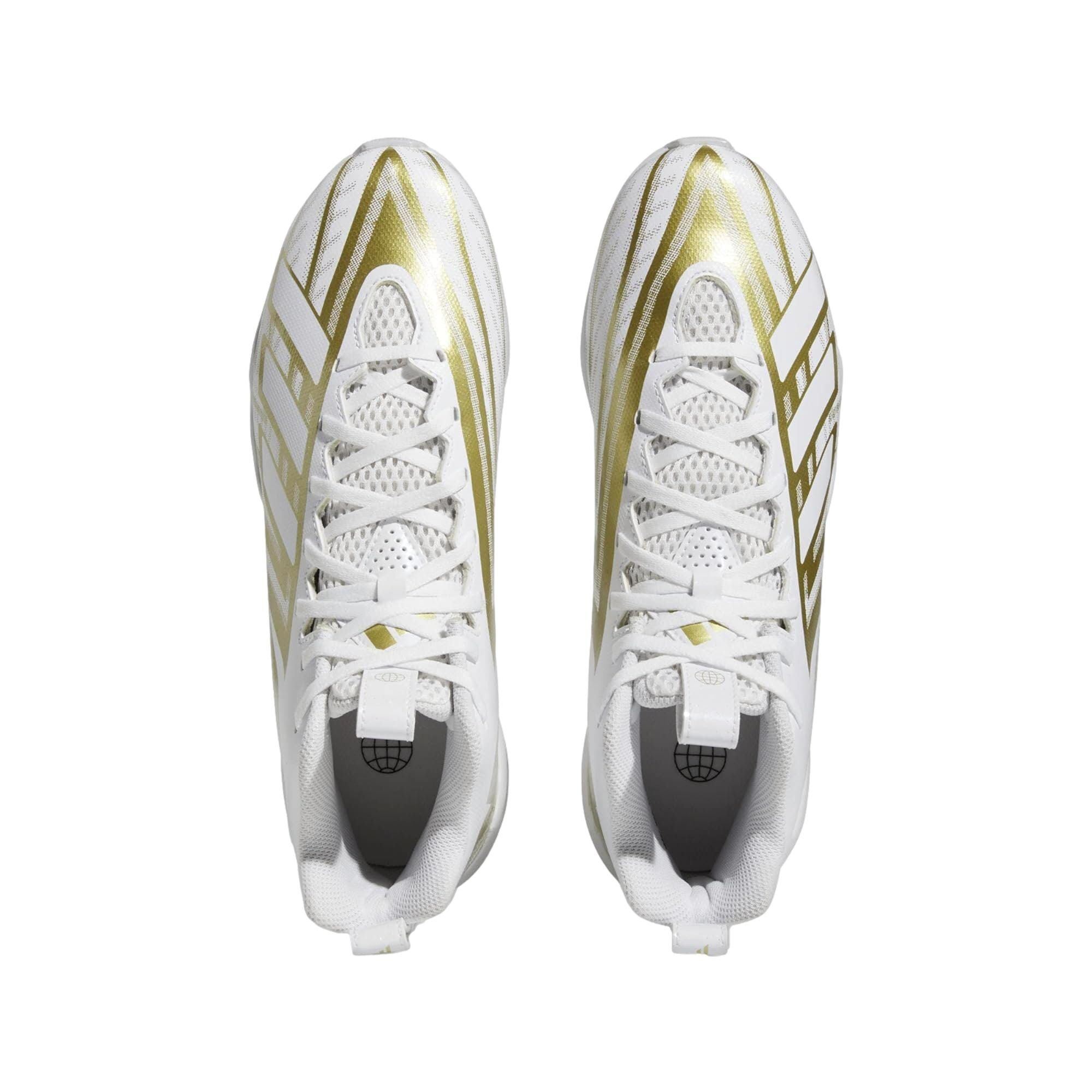 Adidas Freak Spark MD 23 White/Gold HP7711 Size US 11 / EU 44 - 3 Thumbnail