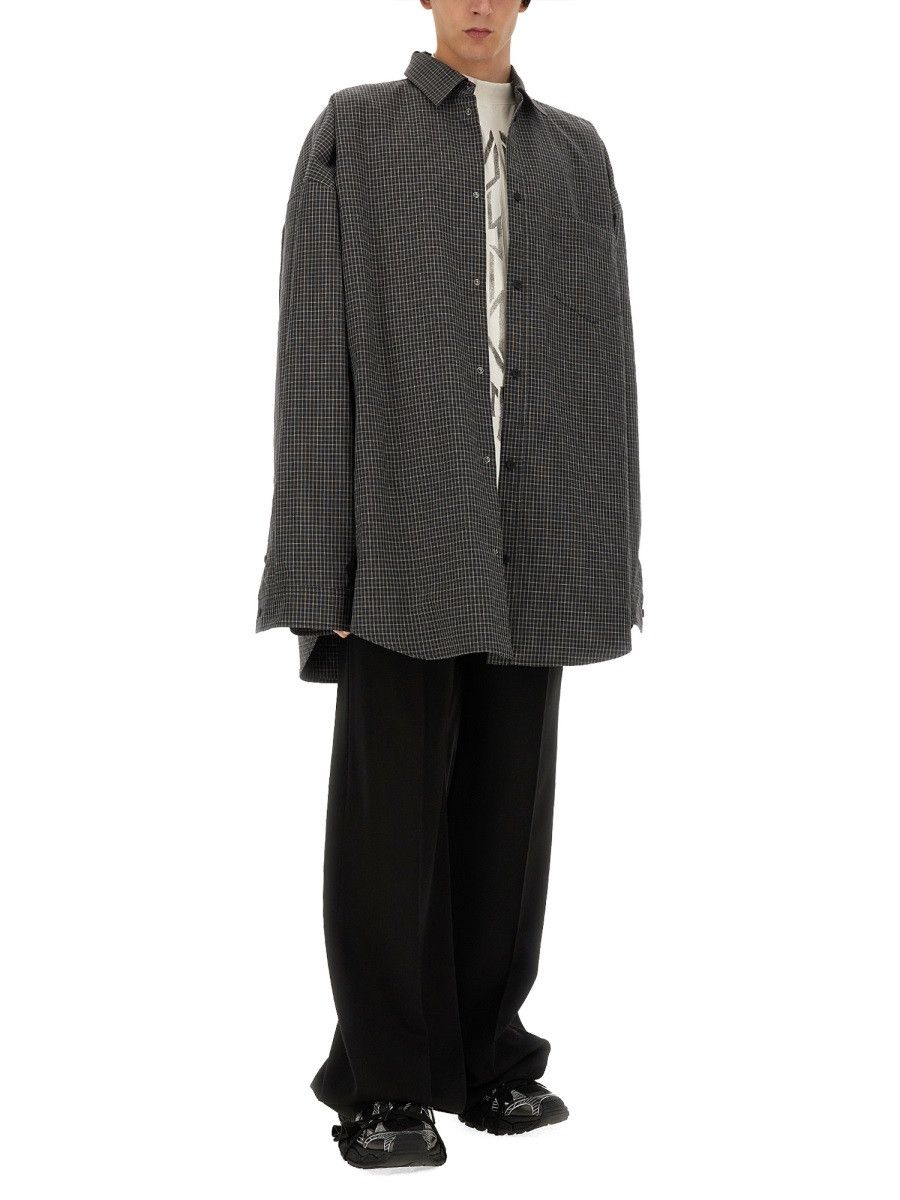 Balenciaga BALENCIAGA LARGE FIT OUTERWEAR SHIRT - MULTICOLOUR Size US S / EU 44-46 / 1 - 2 Thumbnail