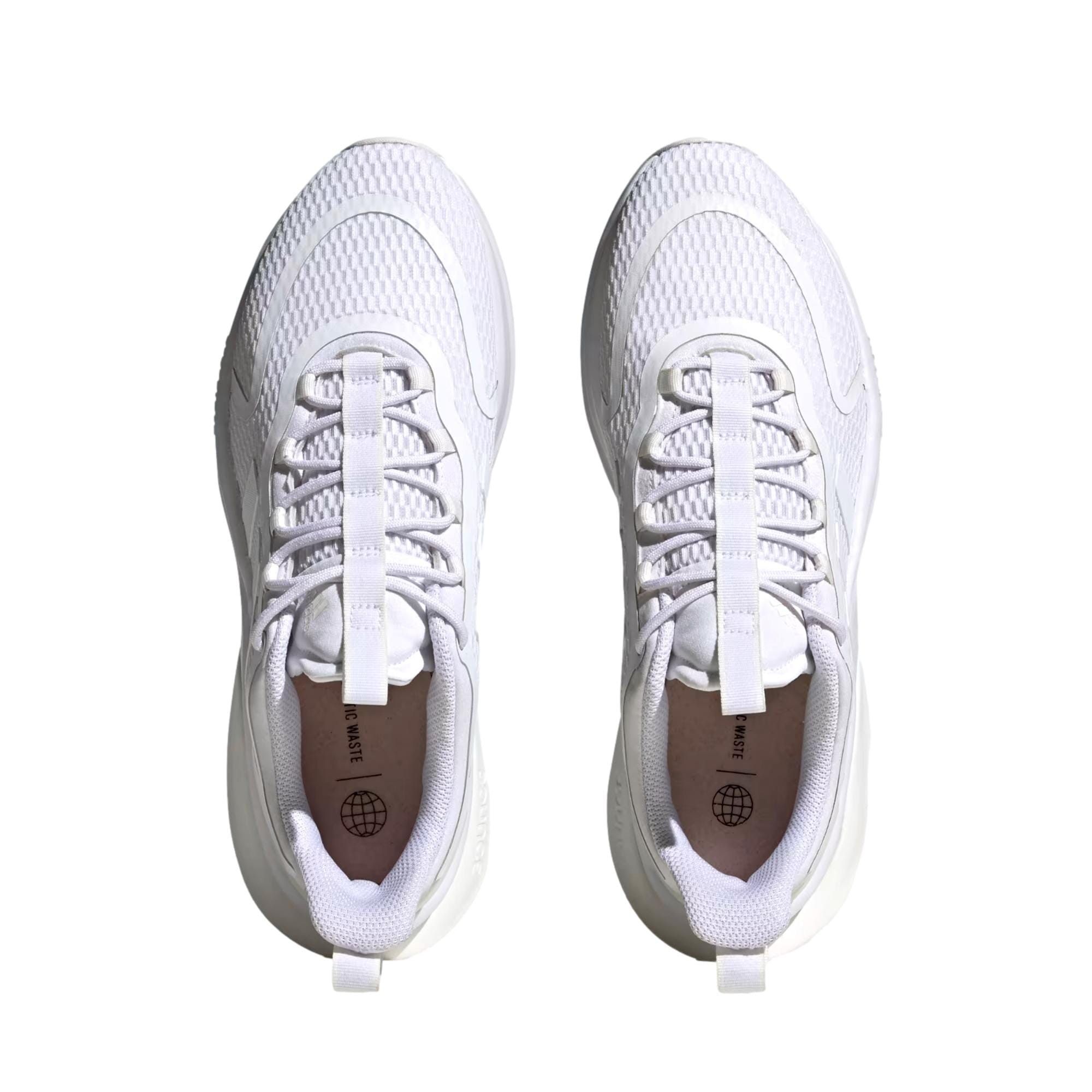 Adidas AlphaBounce + Cloud White / Cloud White / Core White HP6143 Size US 11 / EU 44 - 2 Thumbnail