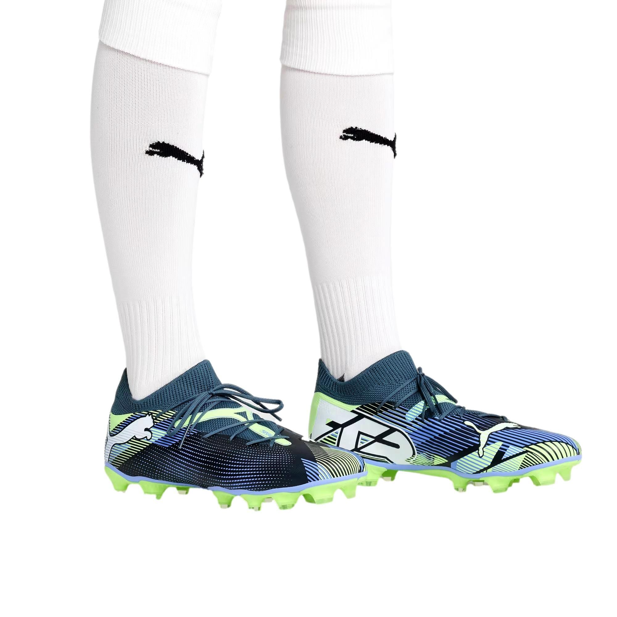 Puma Future 7 Match FG/AG Gray Skies / Puma White 107931-03 Size US 11 / EU 44 - 3 Thumbnail