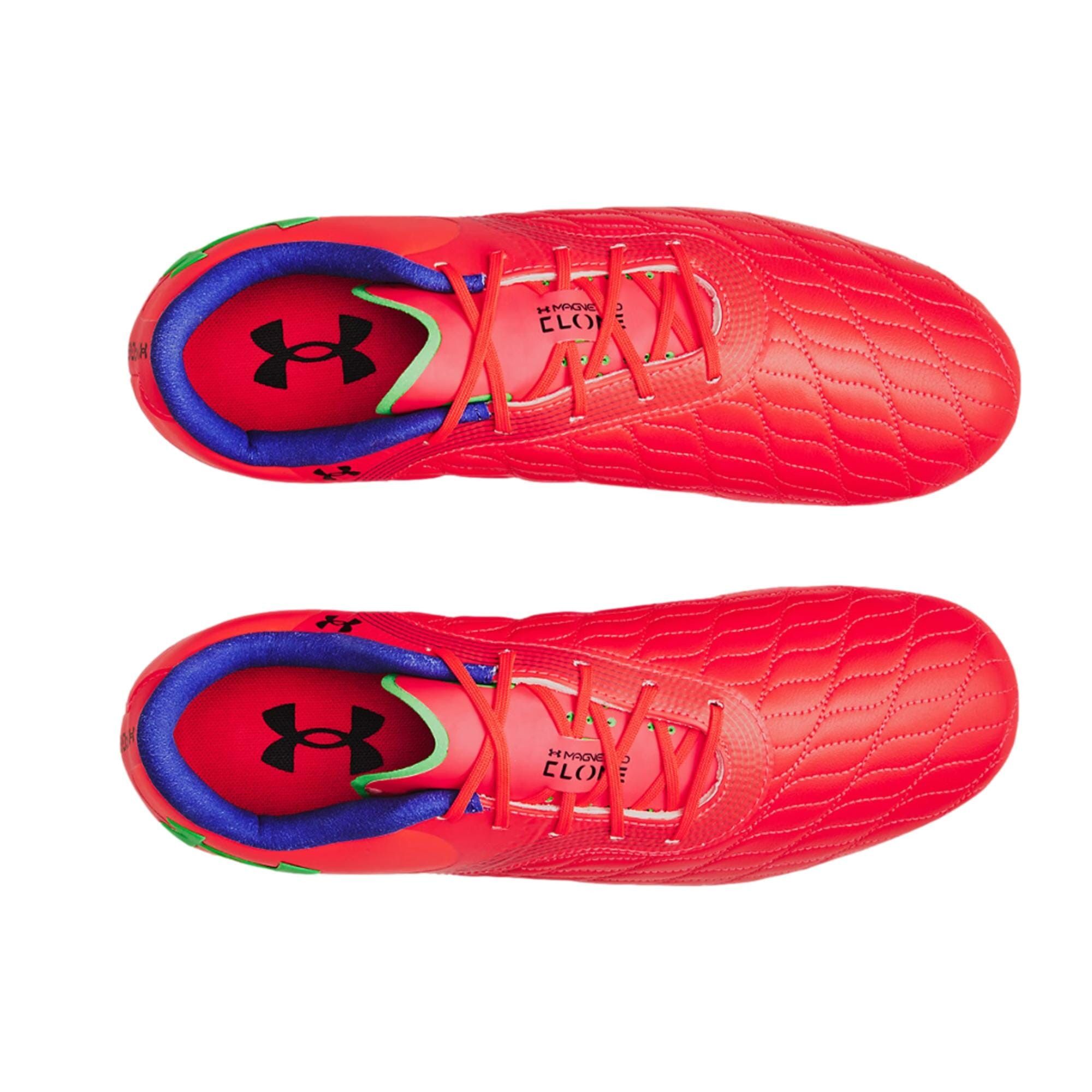 Under Armour Magnetico Pro 3.0 FG Red / Green 3027038-600 Size US 11 / EU 44 - 3 Thumbnail