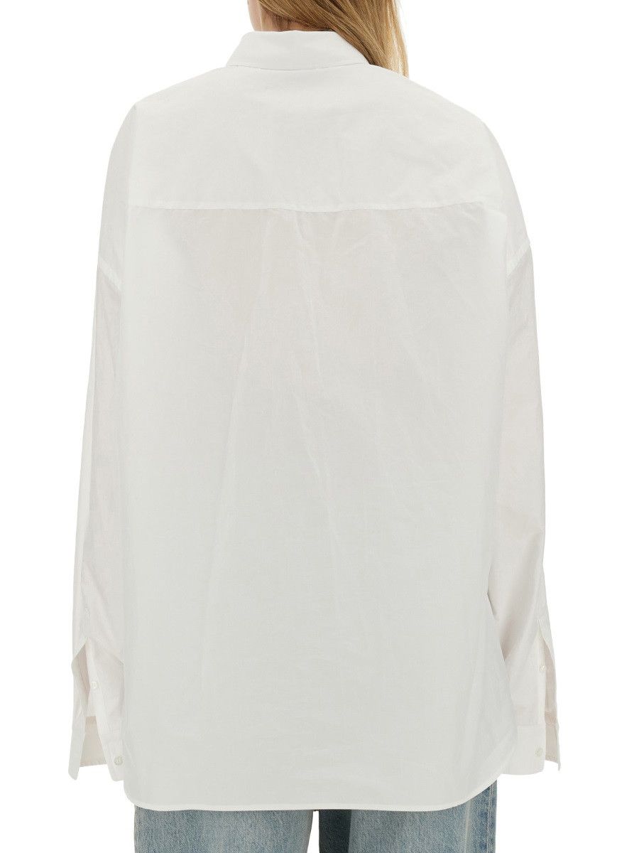 Balenciaga BALENCIAGA WRAP SHIRT - WHITE Size XS / US 0-2 / IT 36-38 - 3 Thumbnail