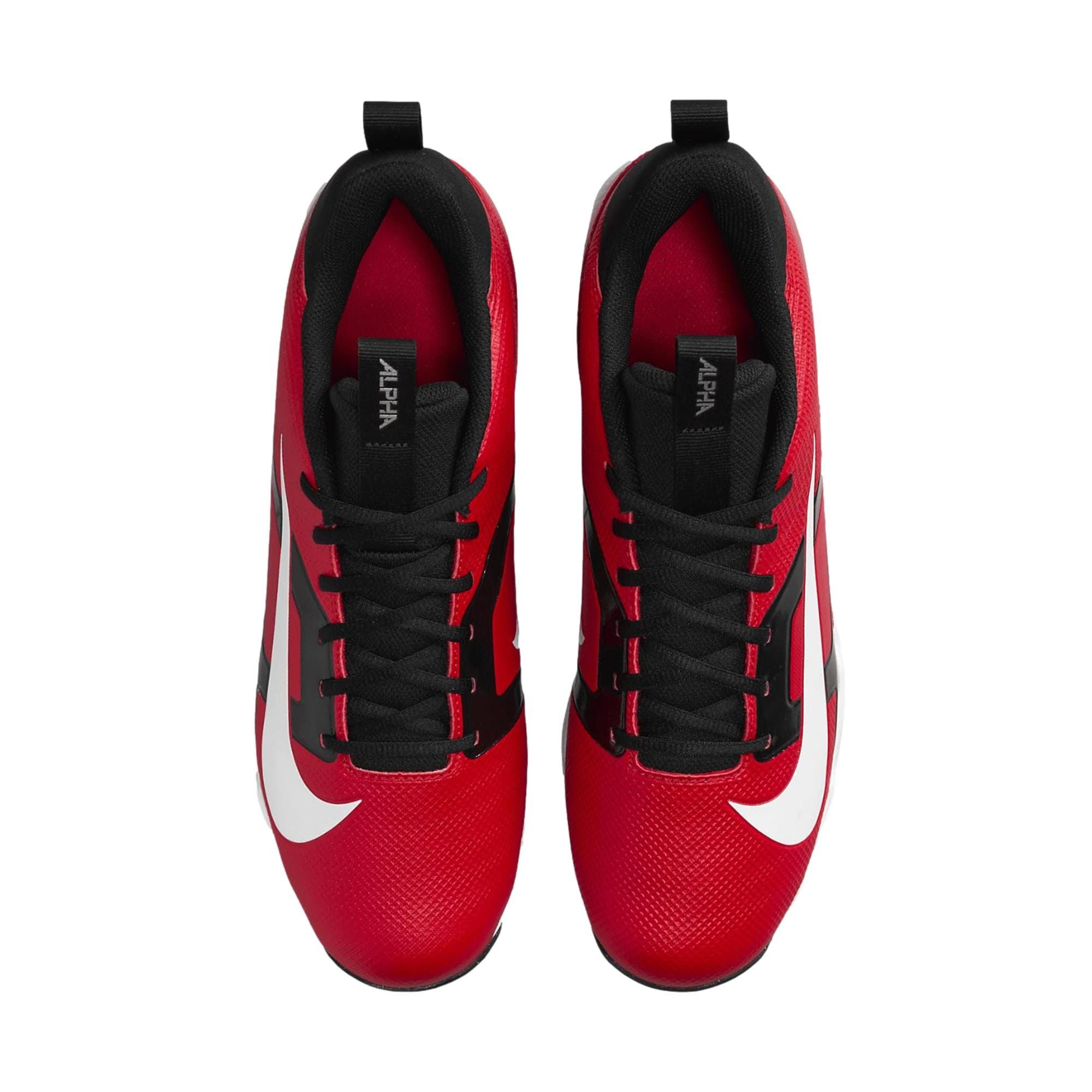 Nike Alpha Menace 4 Shark University Red/White FN0028-600 Size US 11.5 / EU 44-45 - 3 Thumbnail