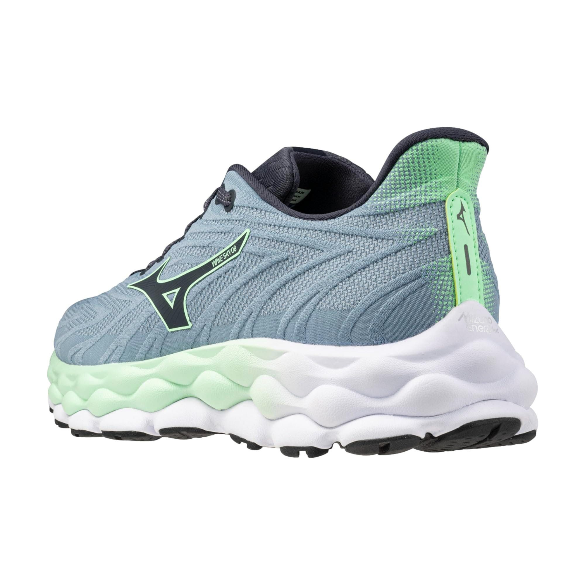 Mizuno Wave Sky 8 Citadel / Vintage Indigo J1GC240251 Size US 11.5 / EU 44-45 - 4 Thumbnail