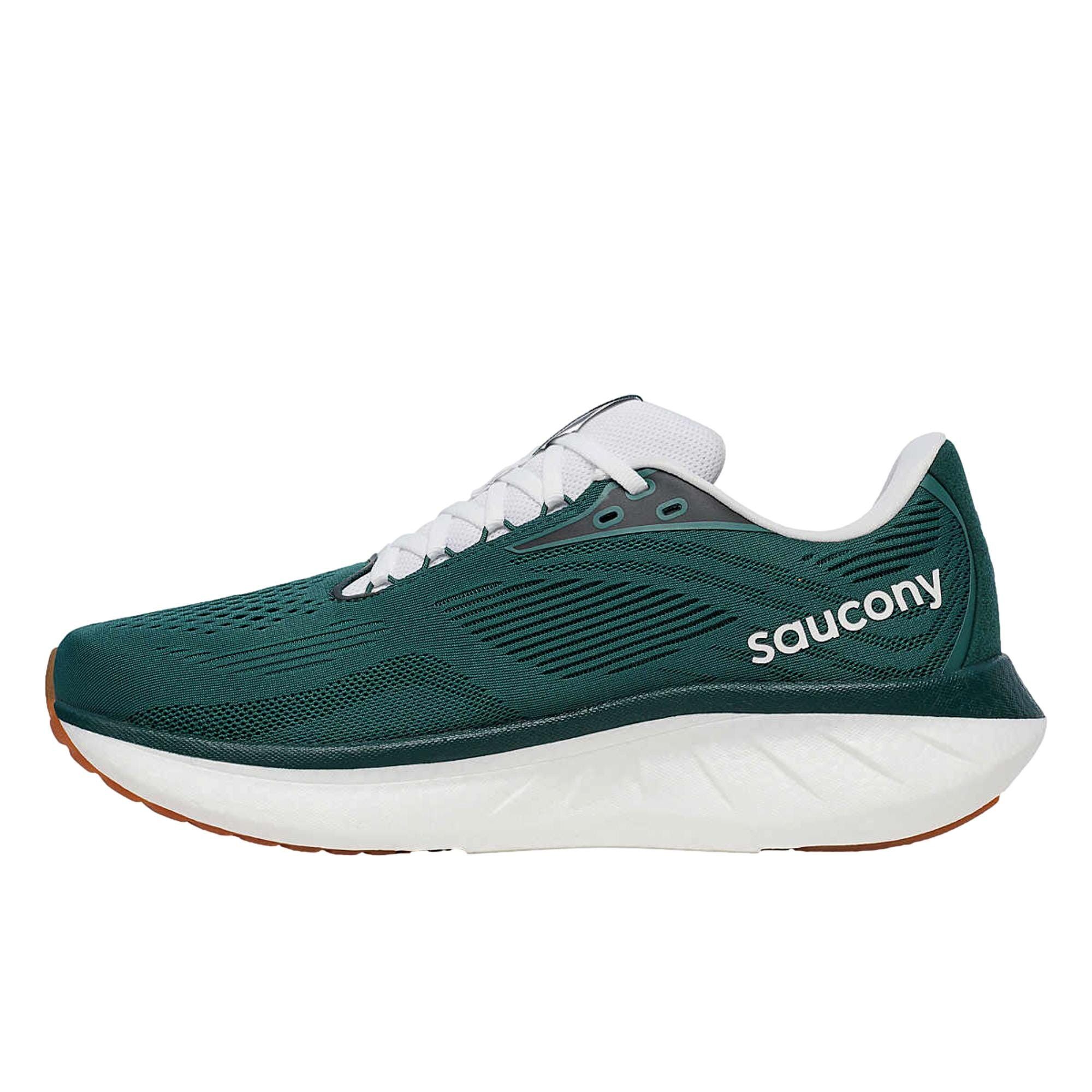 Saucony Ride 18 Pine / White S21000-203 Size US 11.5 / EU 44-45 - 3 Thumbnail
