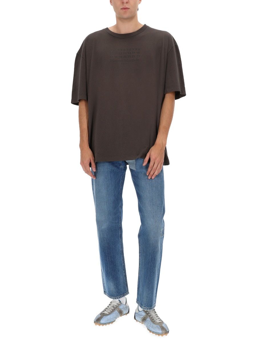 Maison Margiela MAISON MARGIELA JEANS WITH SHELTER DETAIL - BLUE (JEANS 32) Size US 32 / EU 48 - 2 Thumbnail