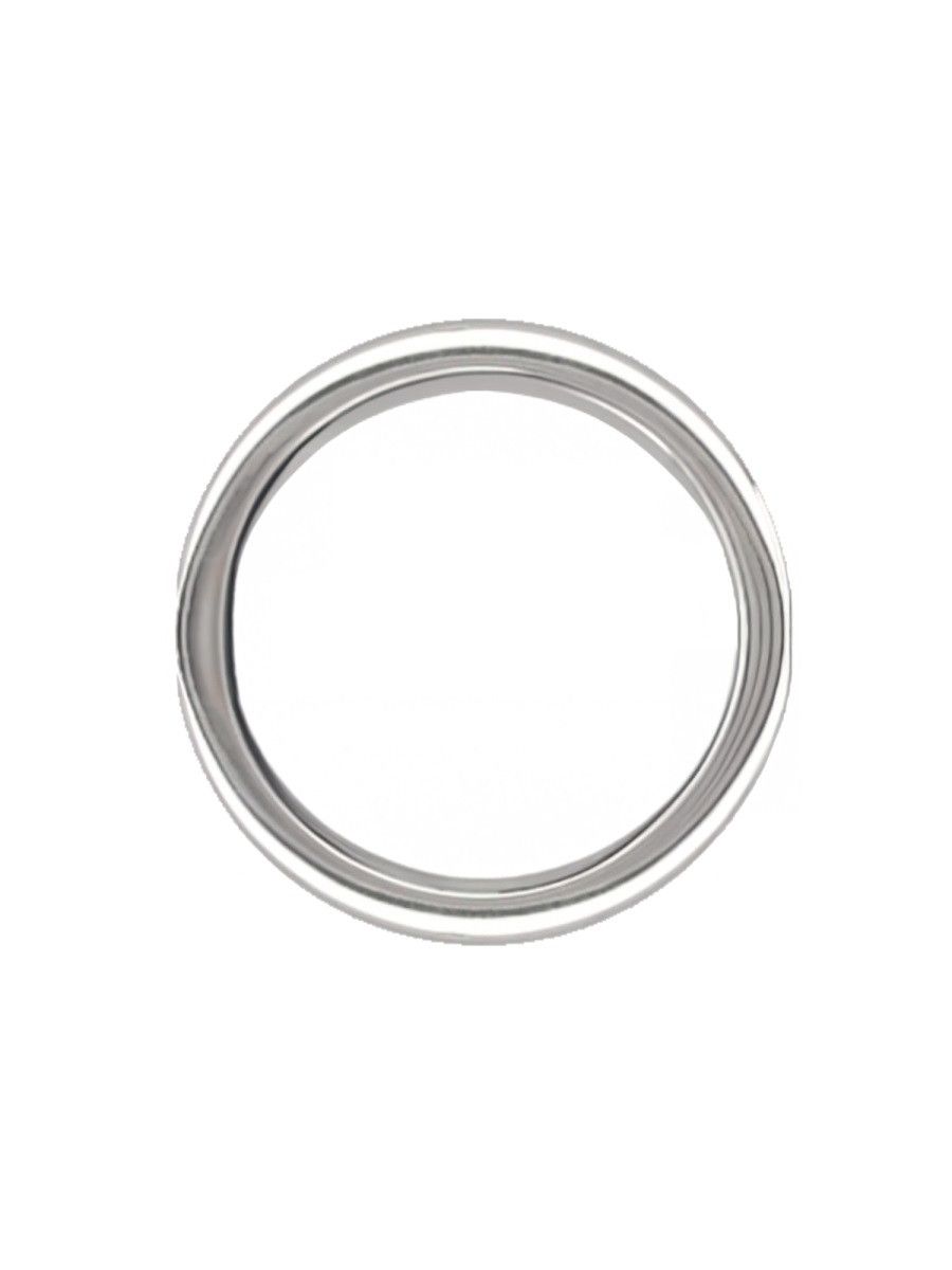 Maison Margiela MAISON MARGIELA LOGO RING - GREY (NUMERIC 4) Size ONE SIZE - 3 Thumbnail