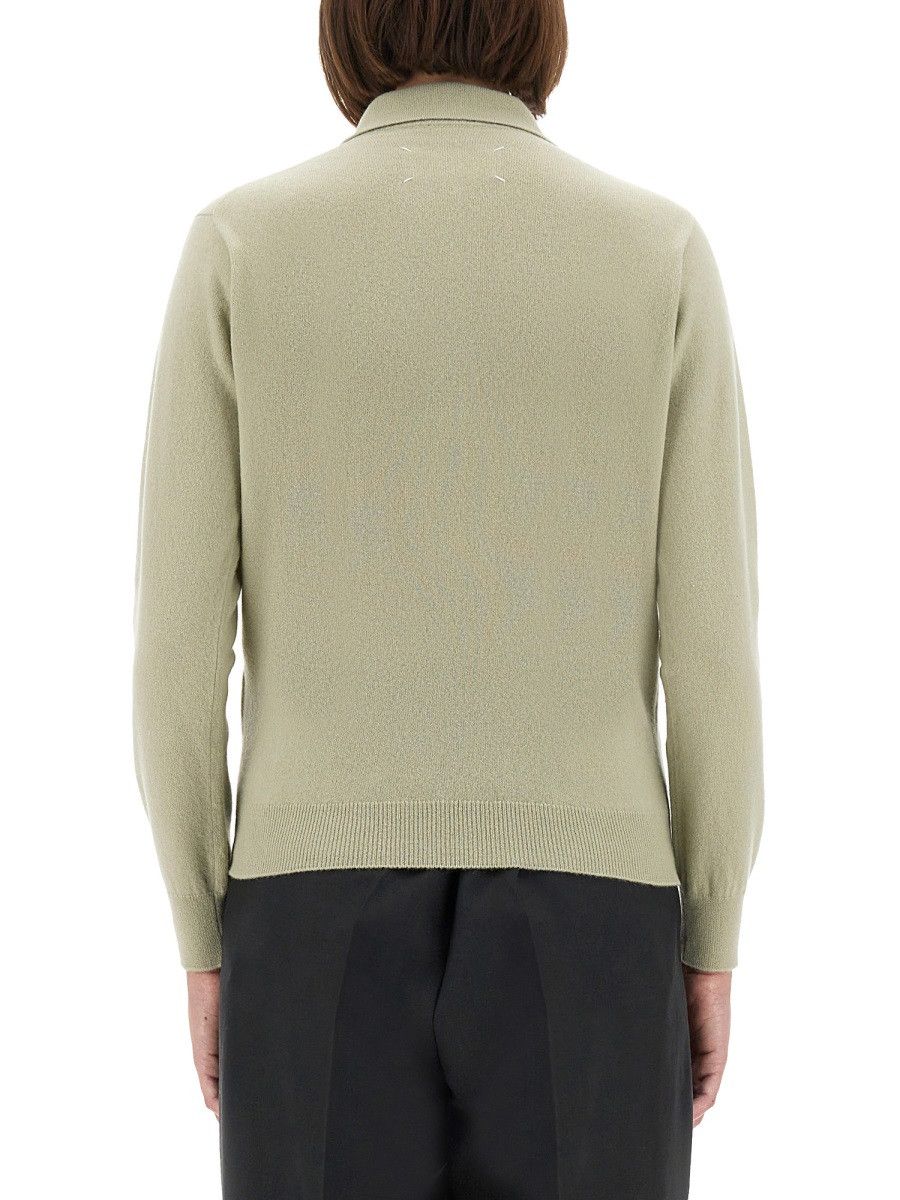 Maison Margiela MAISON MARGIELA POLO SHIRT - GREEN Size XL / US 12-14 / IT 48-50 - 3 Thumbnail