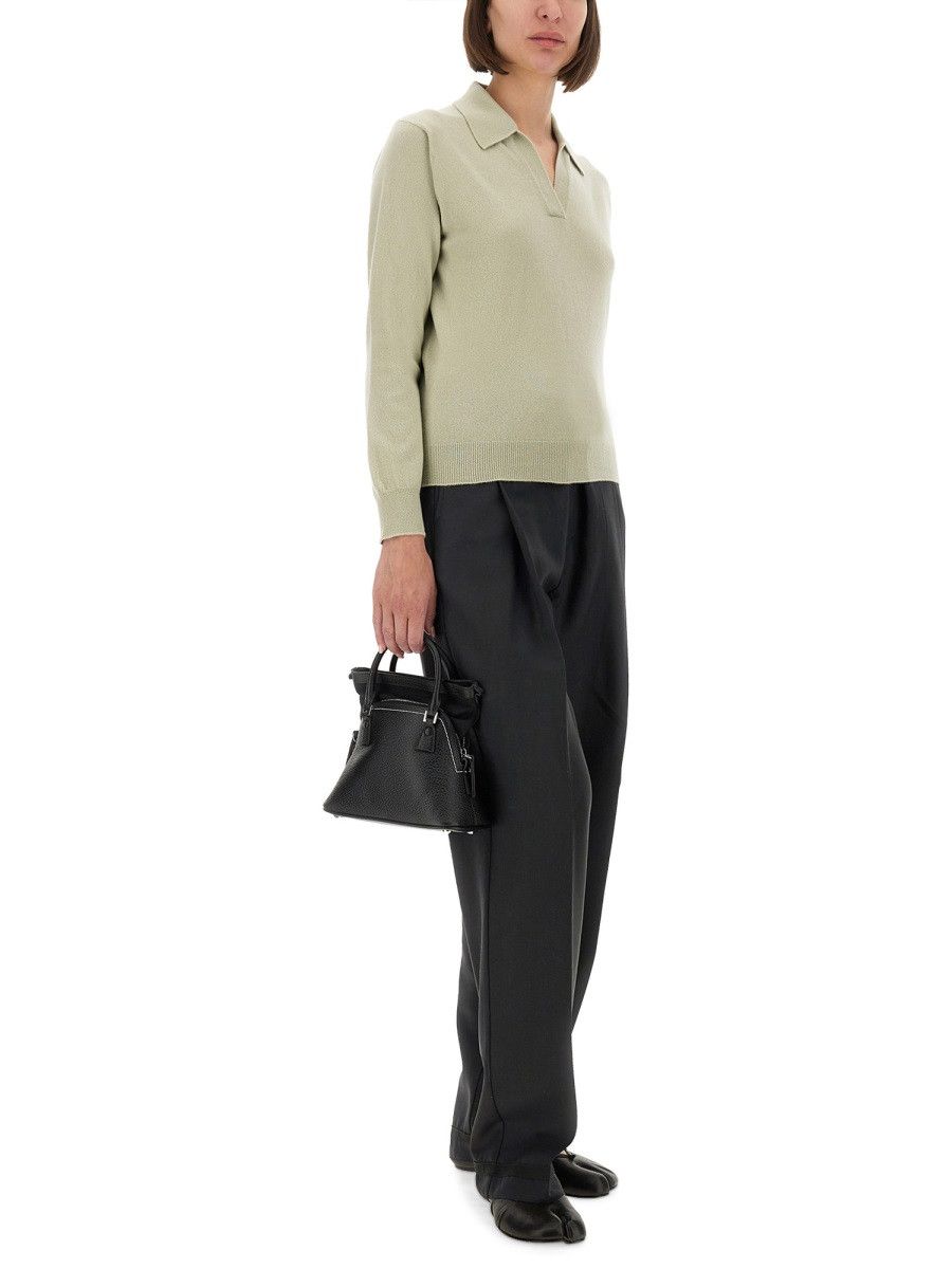 Maison Margiela MAISON MARGIELA POLO SHIRT - GREEN Size XL / US 12-14 / IT 48-50 - 2 Thumbnail