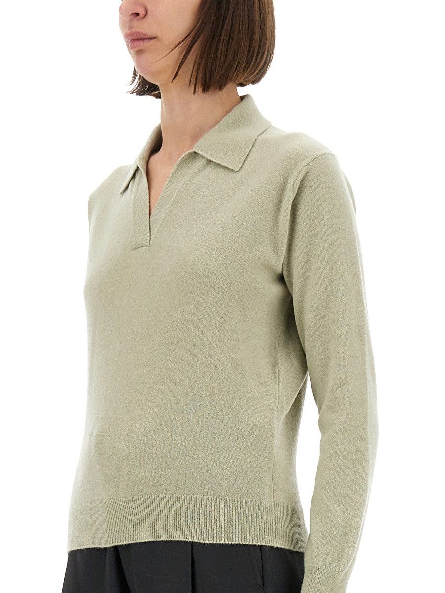 Maison Margiela MAISON MARGIELA POLO SHIRT - GREEN Size M / US 6-8 / IT 42-44 - 4 Thumbnail