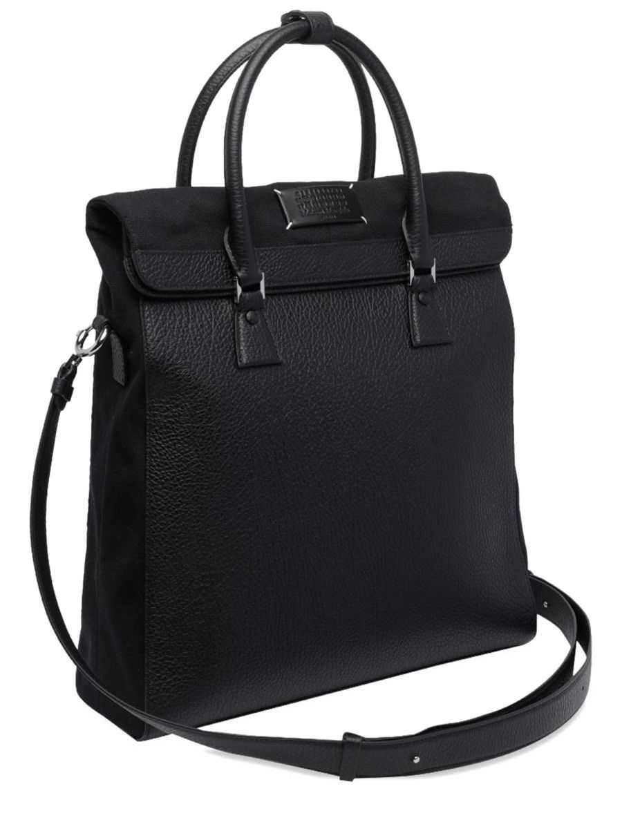 Maison Margiela MAISON MARGIELA "5AC DAILY VERTICAL" CONVERTIBLE BAG - BLACK Size ONE SIZE - 4 Thumbnail