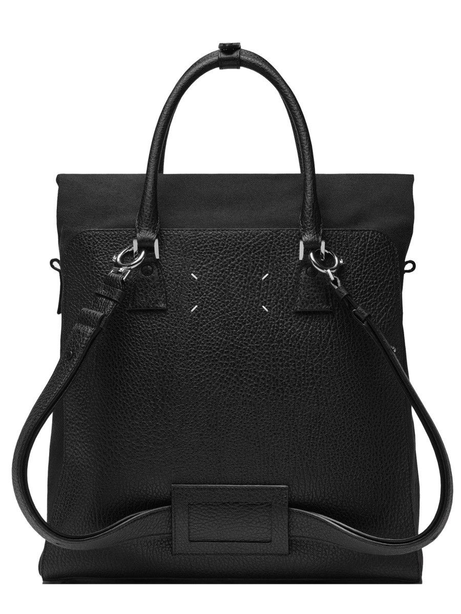 Maison Margiela MAISON MARGIELA "5AC DAILY VERTICAL" CONVERTIBLE BAG - BLACK Size ONE SIZE - 2 Thumbnail
