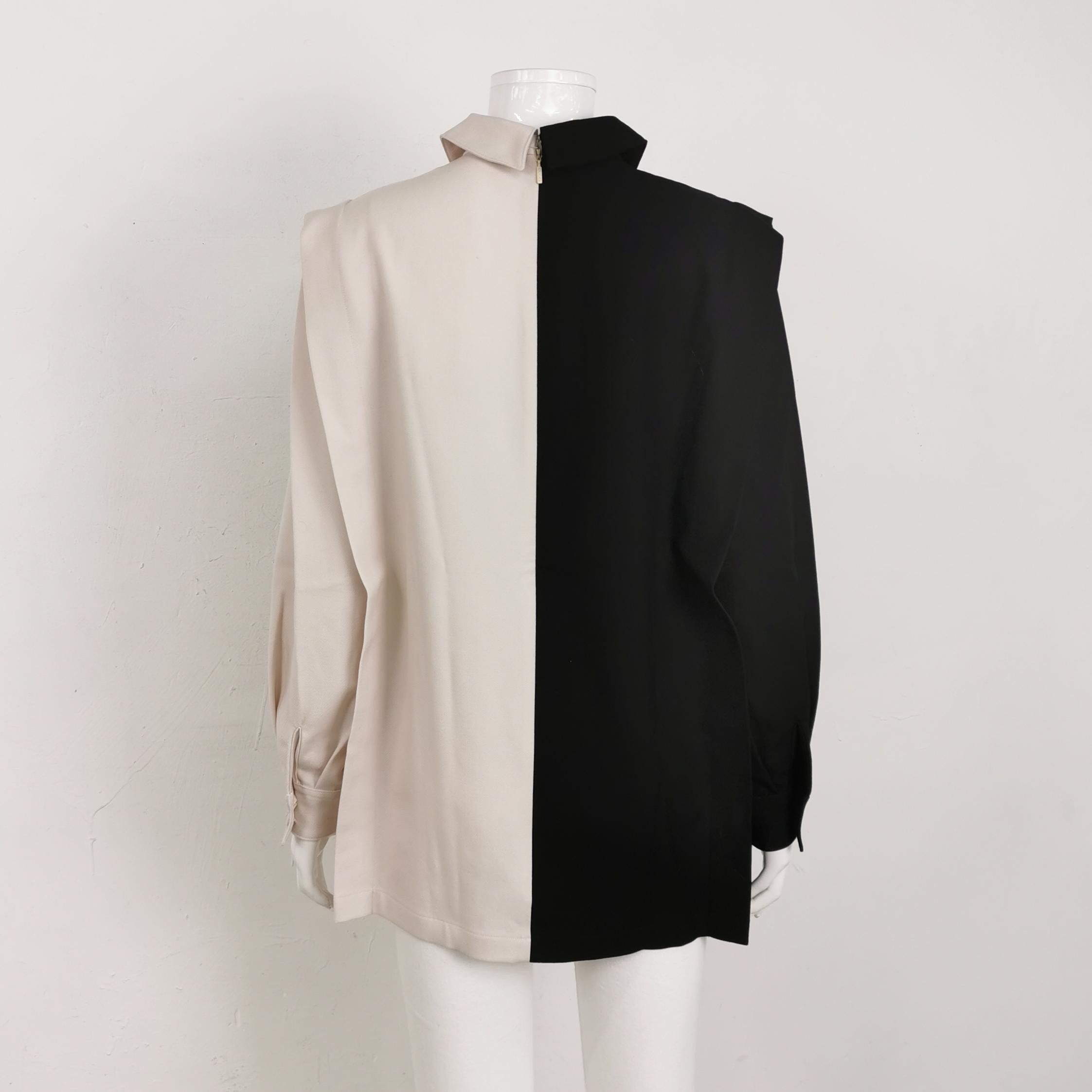 Gucci Gucci Colorblock Wool Button Up Shirt Size 38 Size XS / US 0-2 / IT 36-38 - 2 Thumbnail