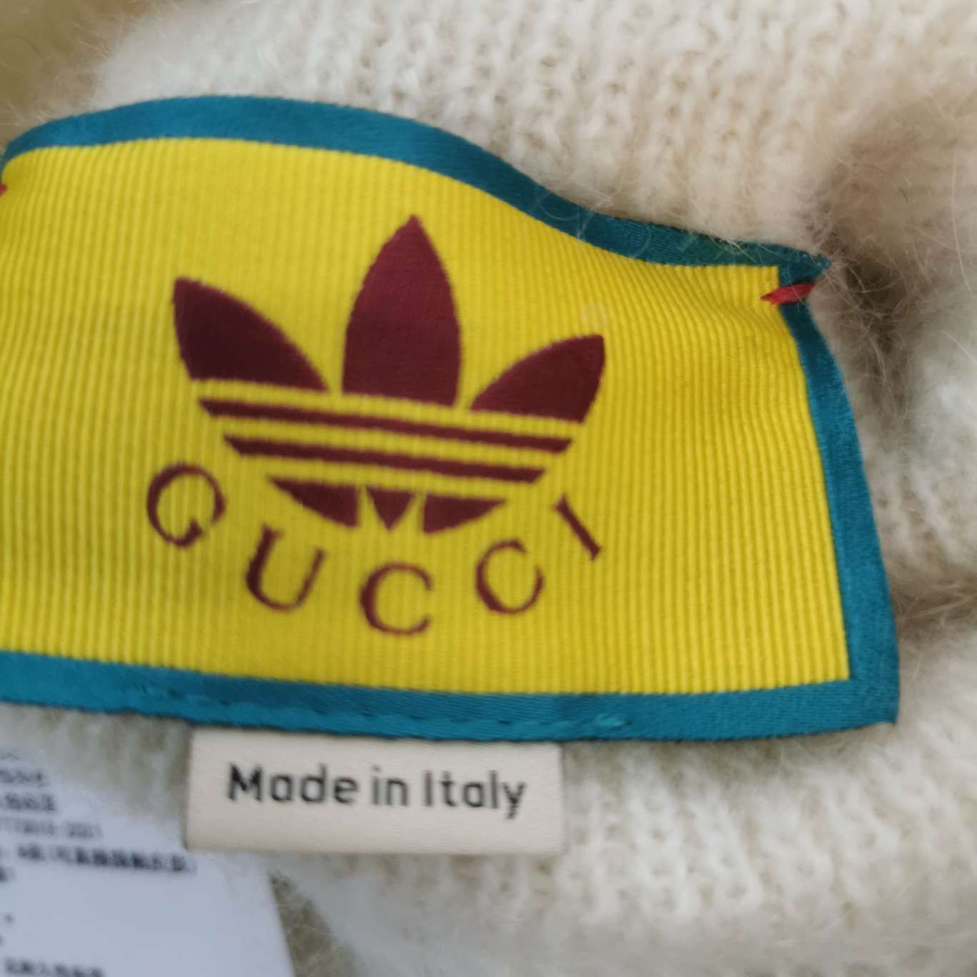 Gucci Gucci x Adidas Logo Turtleneck Sweater Size M Size US M / EU 48-50 / 2 - 8 Thumbnail