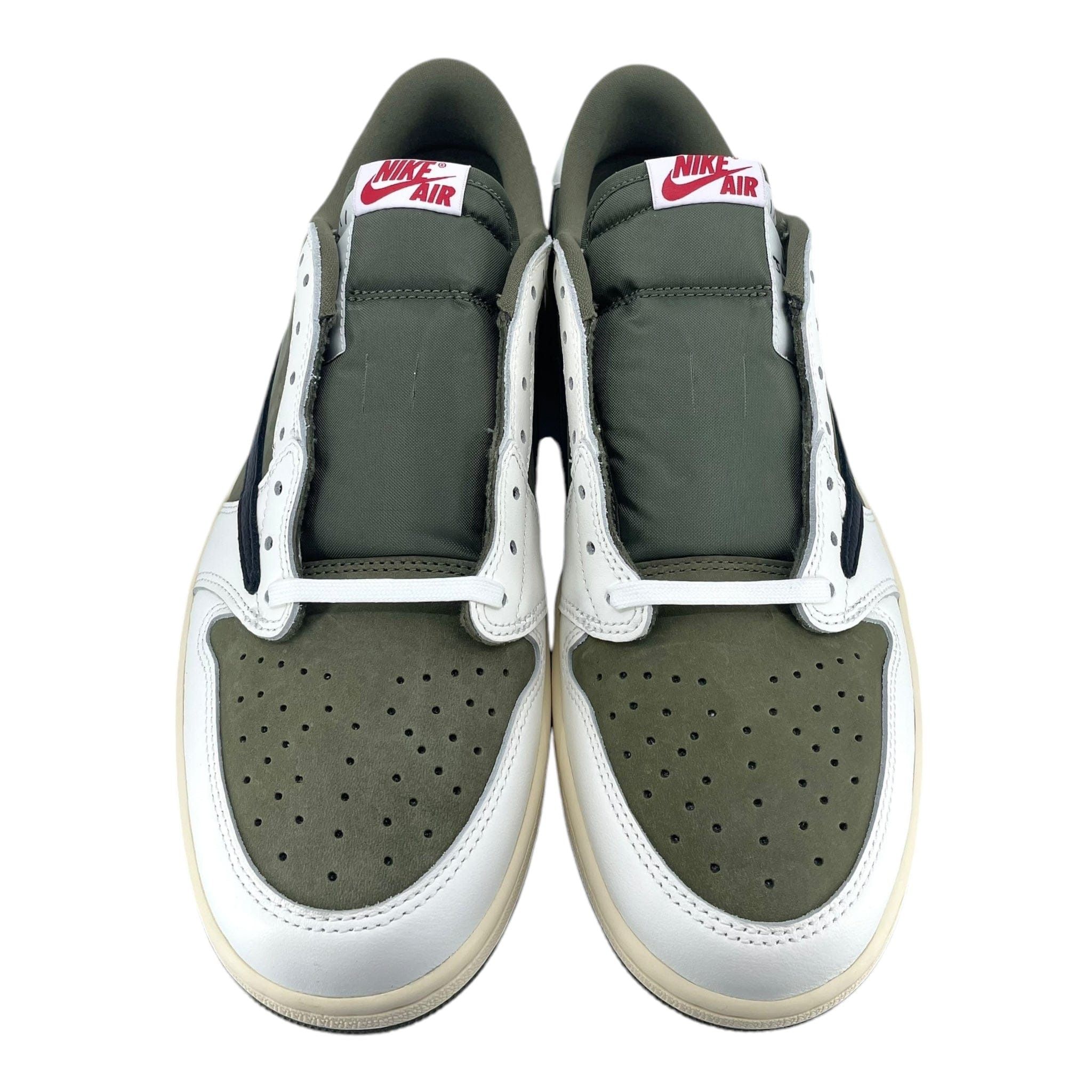 Nike Jordan 1 Retro Low OG SP Travis Scott Medium Olive Size US 8.5 / EU 41-42 - 5 Thumbnail
