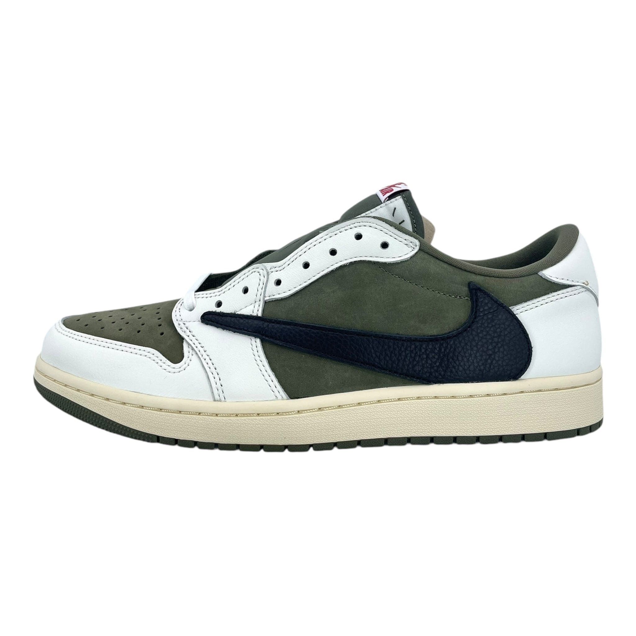 Nike Jordan 1 Retro Low OG SP Travis Scott Medium Olive Size US 8 / EU 41 - 2 Thumbnail