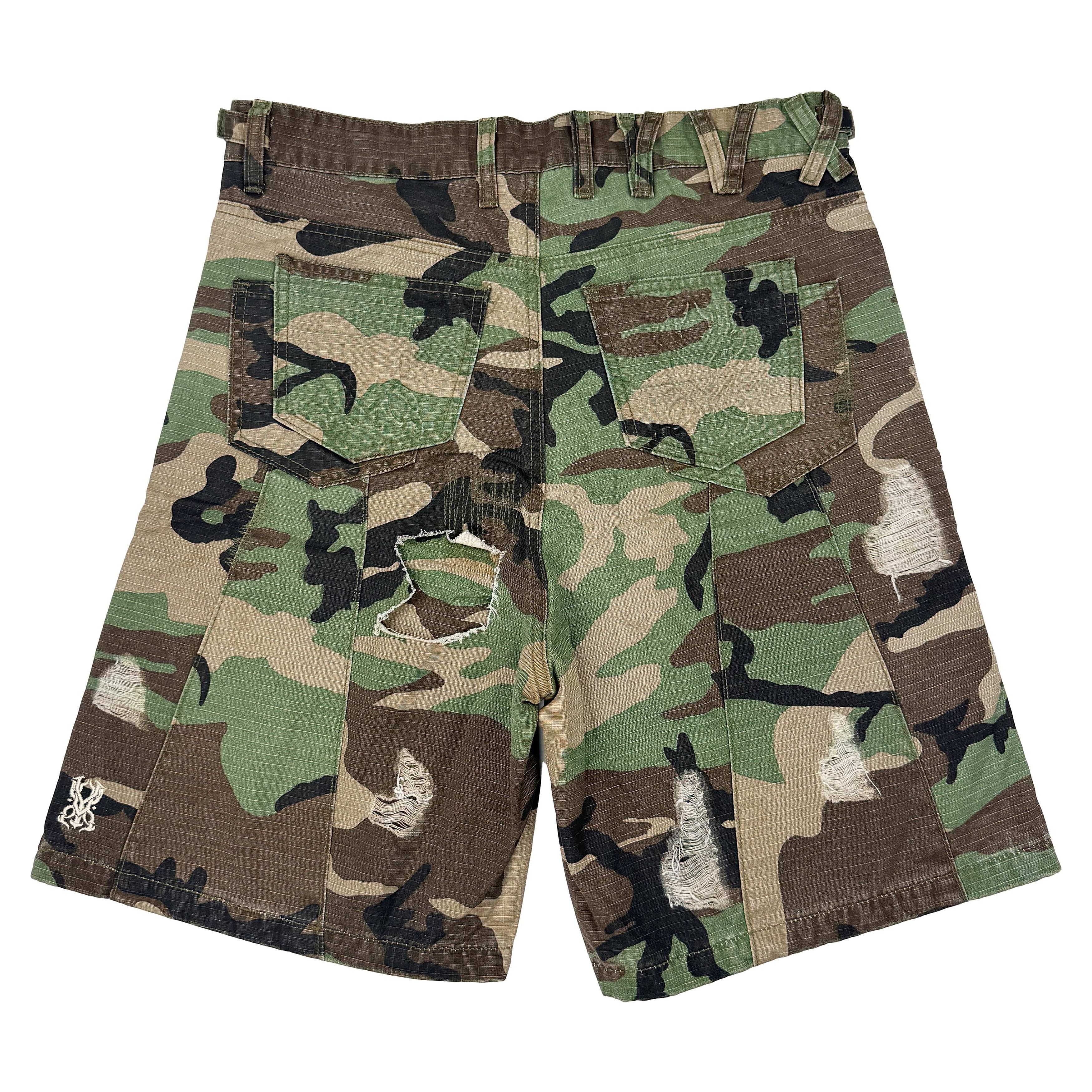 YVX YVX Mason Shorts Camo Size US 38 / EU 54 - 2 Thumbnail