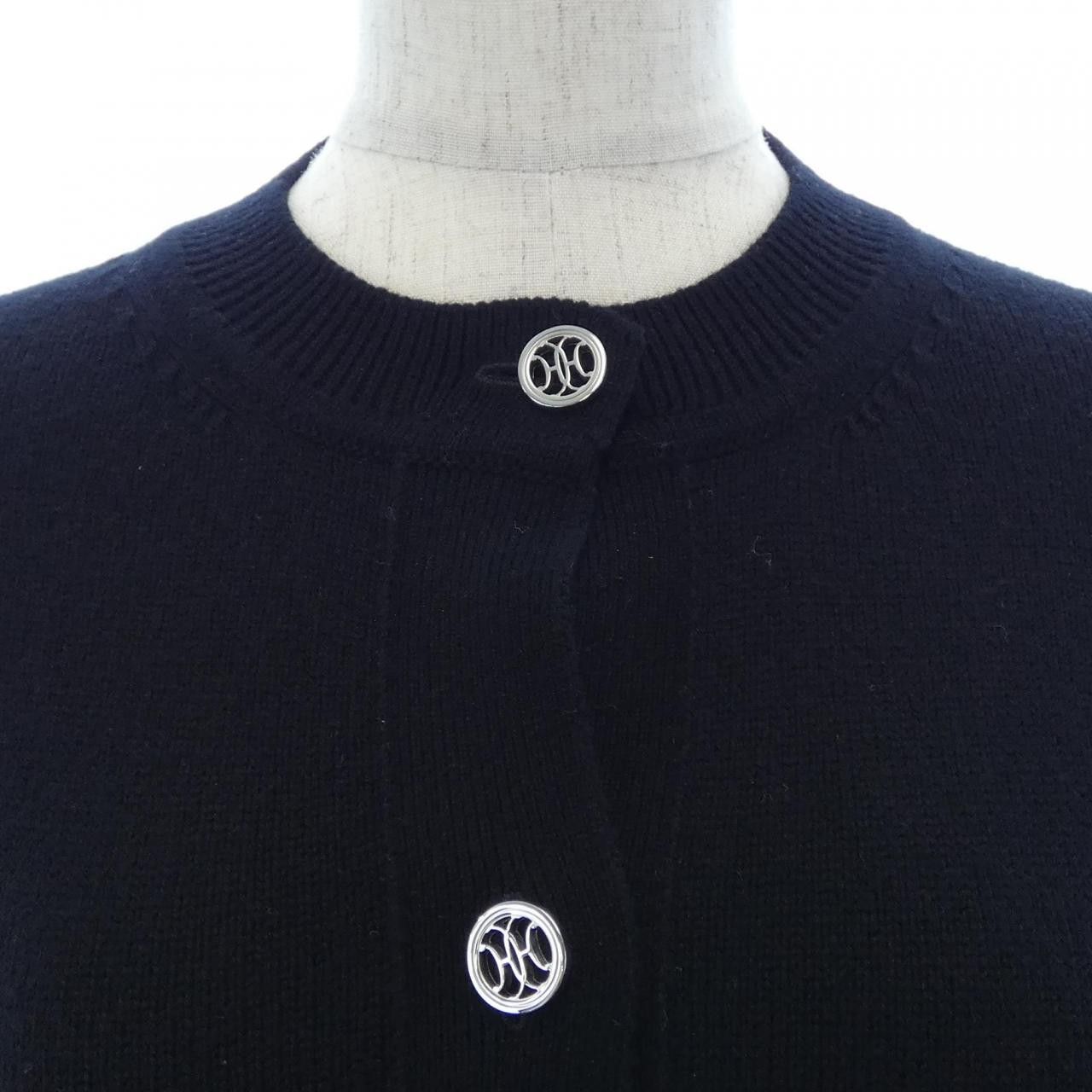 Hermes Hermes Hermes H Lift Cashmere Cardigan Textile Tops DUTY FREE for USA Size ONE SIZE - 5 Thumbnail