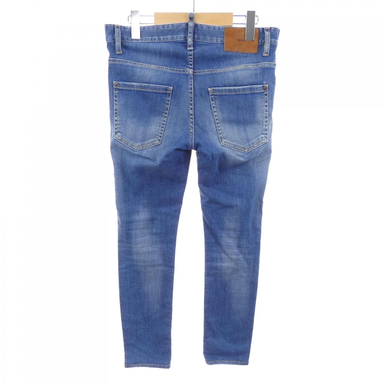 Dsquared2 Dsquared2 Dsquared2 Jeans Textile Jeans S74LB1058 DUTY FREE for USA Size ONE SIZE - 2 Thumbnail