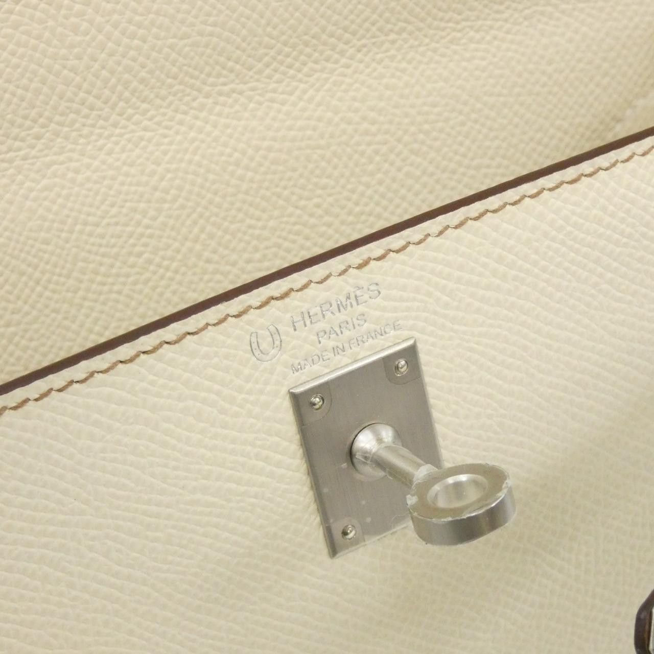 Hermes Hermes Hermes Kelly25 Epsom Leather Handbag Stamp U DUTY FREE for USA Size ONE SIZE - 4 Thumbnail