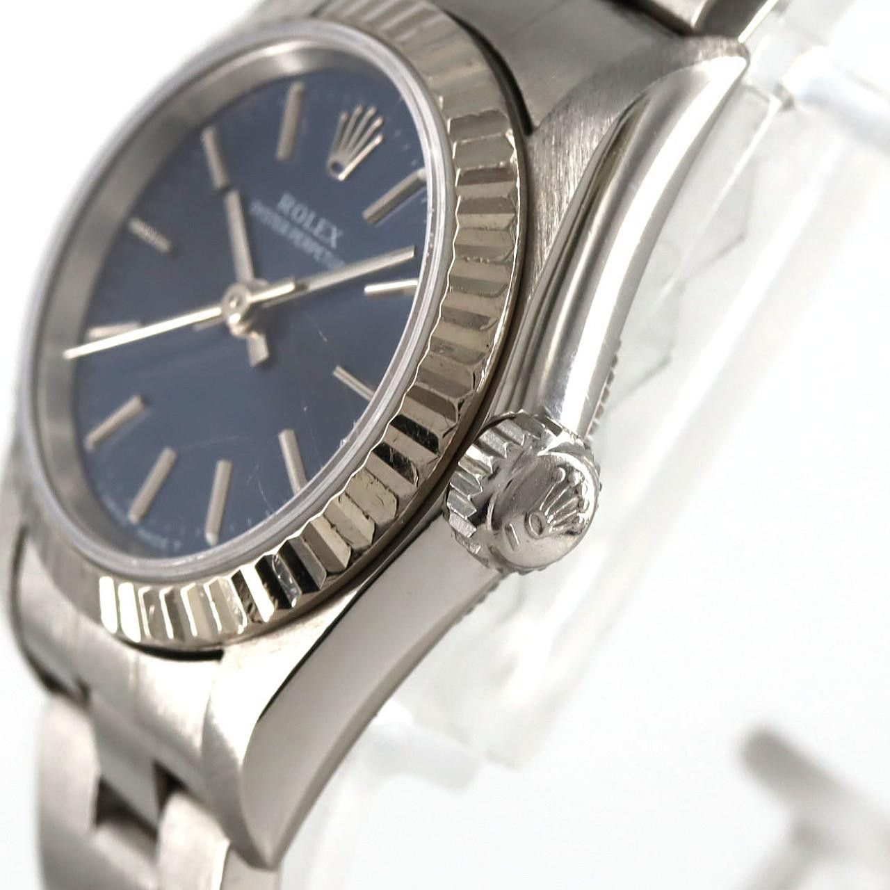 Rolex Rolex Rolex Oyster Perpetual Stainless Steel White Gold Automatic Precious Metal Automatic 67194-3 DUTY FREE for USA Size ONE SIZE - 3 Thumbnail