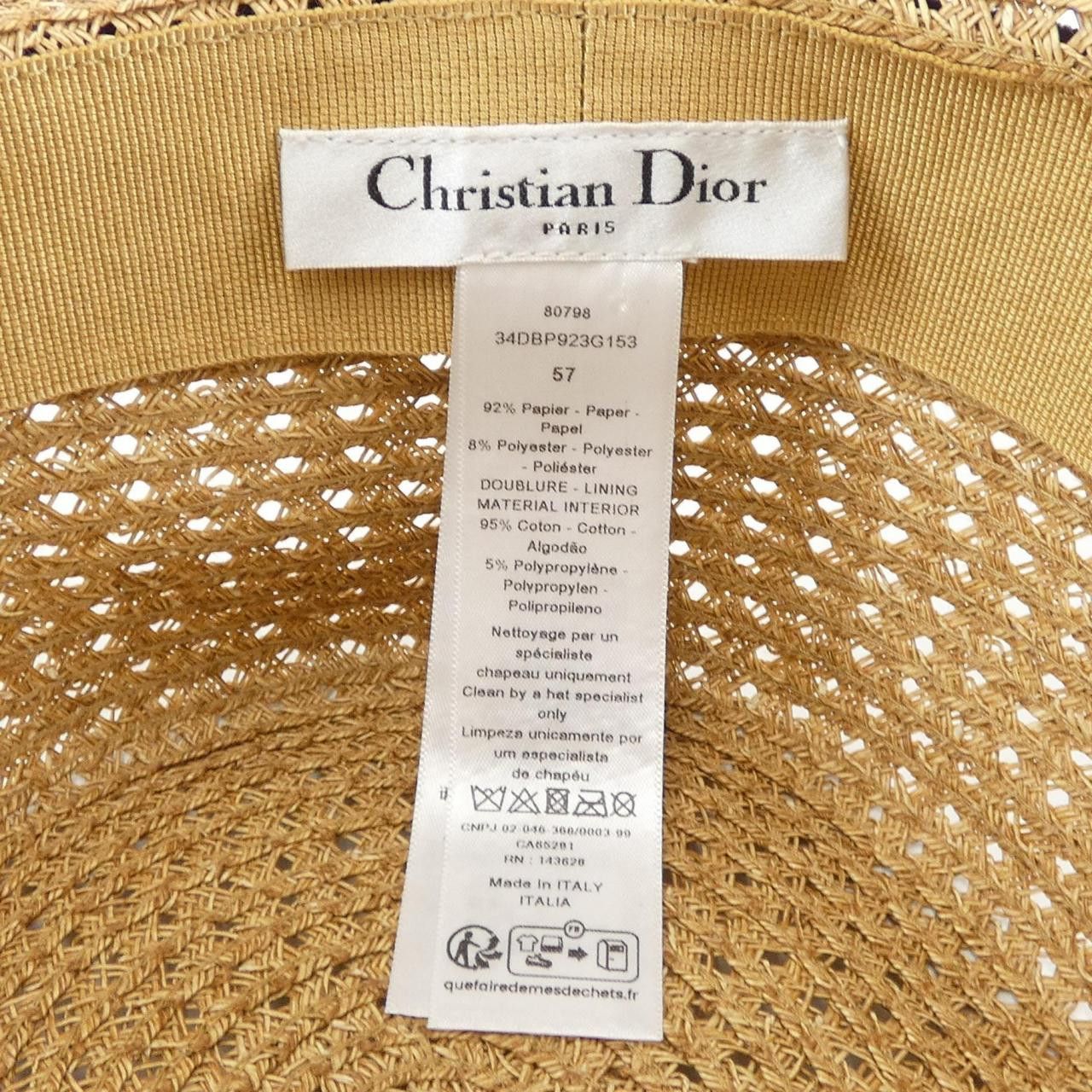 Dior Dior Christian Dior D-BOBBY Hat Others Hats 34DBP923G153 DUTY FREE for USA Size ONE SIZE - 3 Thumbnail