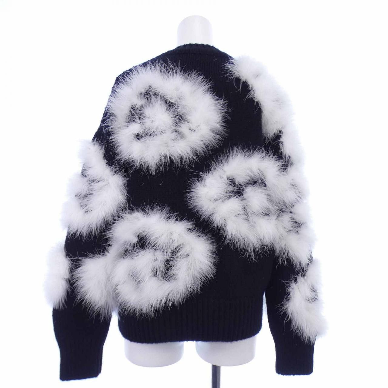 Chanel Chanel Chanel Cashmere Knit Textile Tops P76046K10970 DUTY FREE for USA Size ONE SIZE - 2 Thumbnail