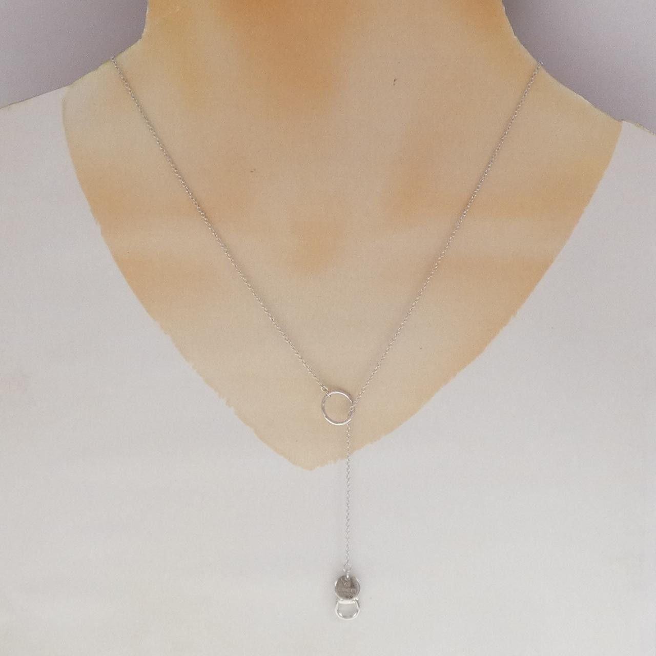Gucci Gucci Gucci 750 White Gold Necklace Precious Metal Necklace DUTY FREE for USA Size ONE SIZE - 7 Thumbnail