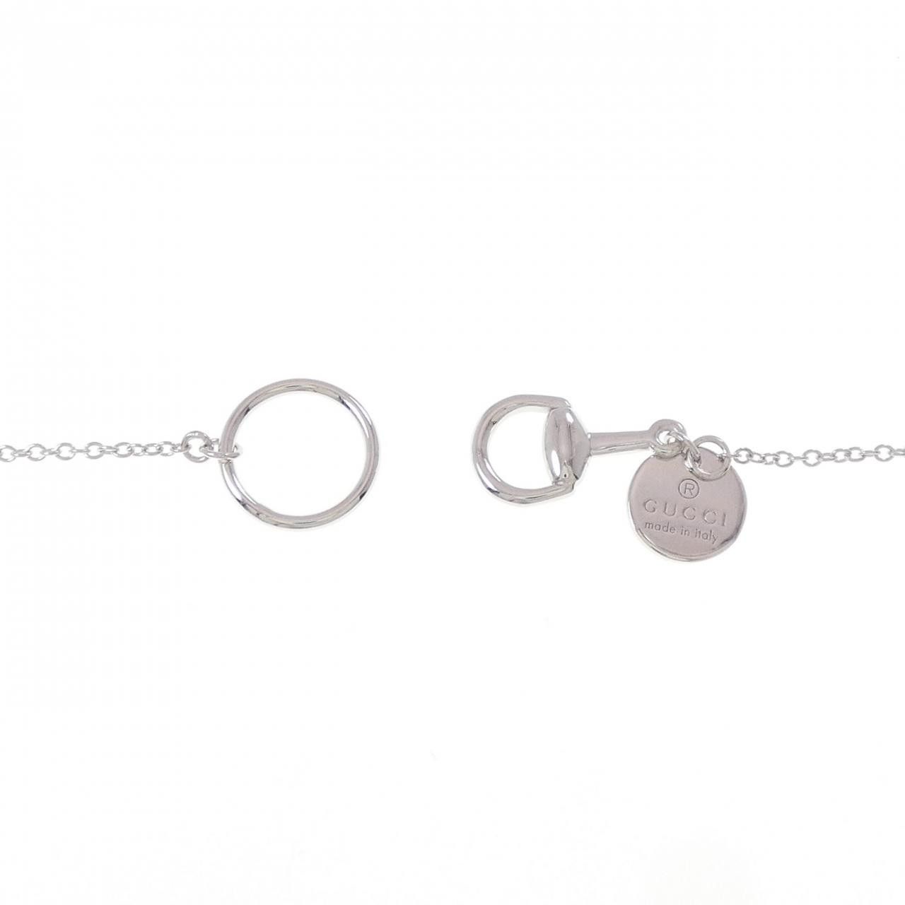 Gucci Gucci Gucci 750 White Gold Necklace Precious Metal Necklace DUTY FREE for USA Size ONE SIZE - 5 Thumbnail
