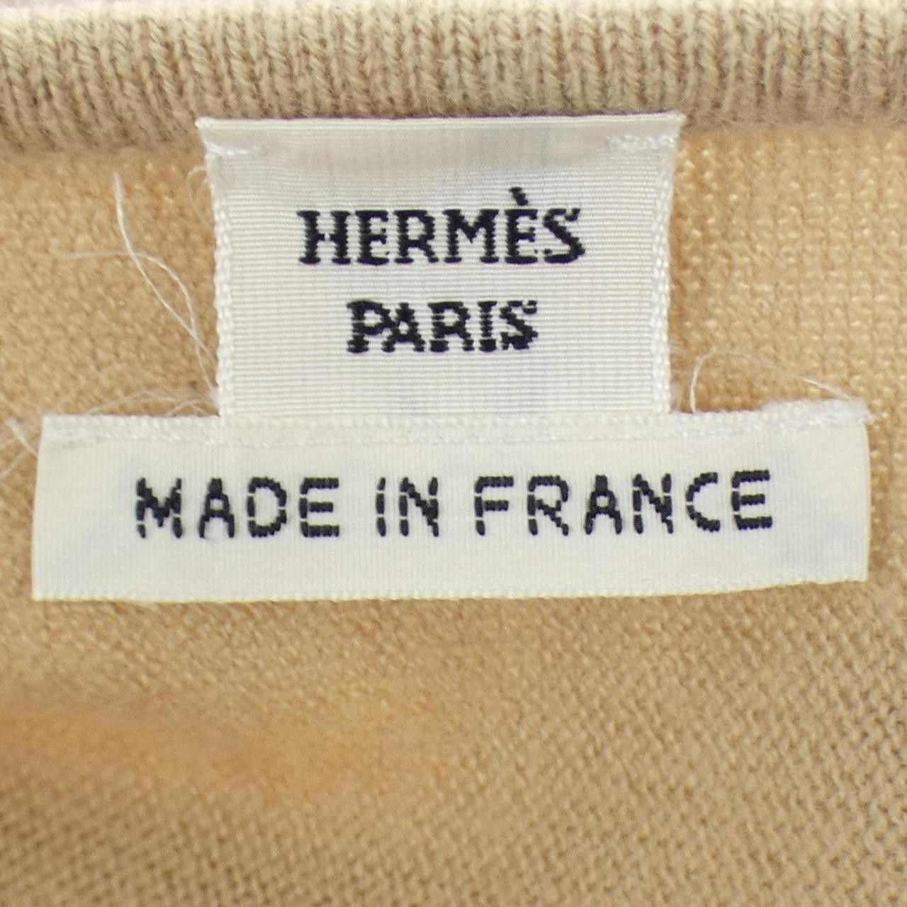 Hermes Hermes Hermes QU IMPORTE LE FLACON Cashmere Blend Knitwear Textile Tops DUTY FREE for USA Size ONE SIZE - 4 Thumbnail