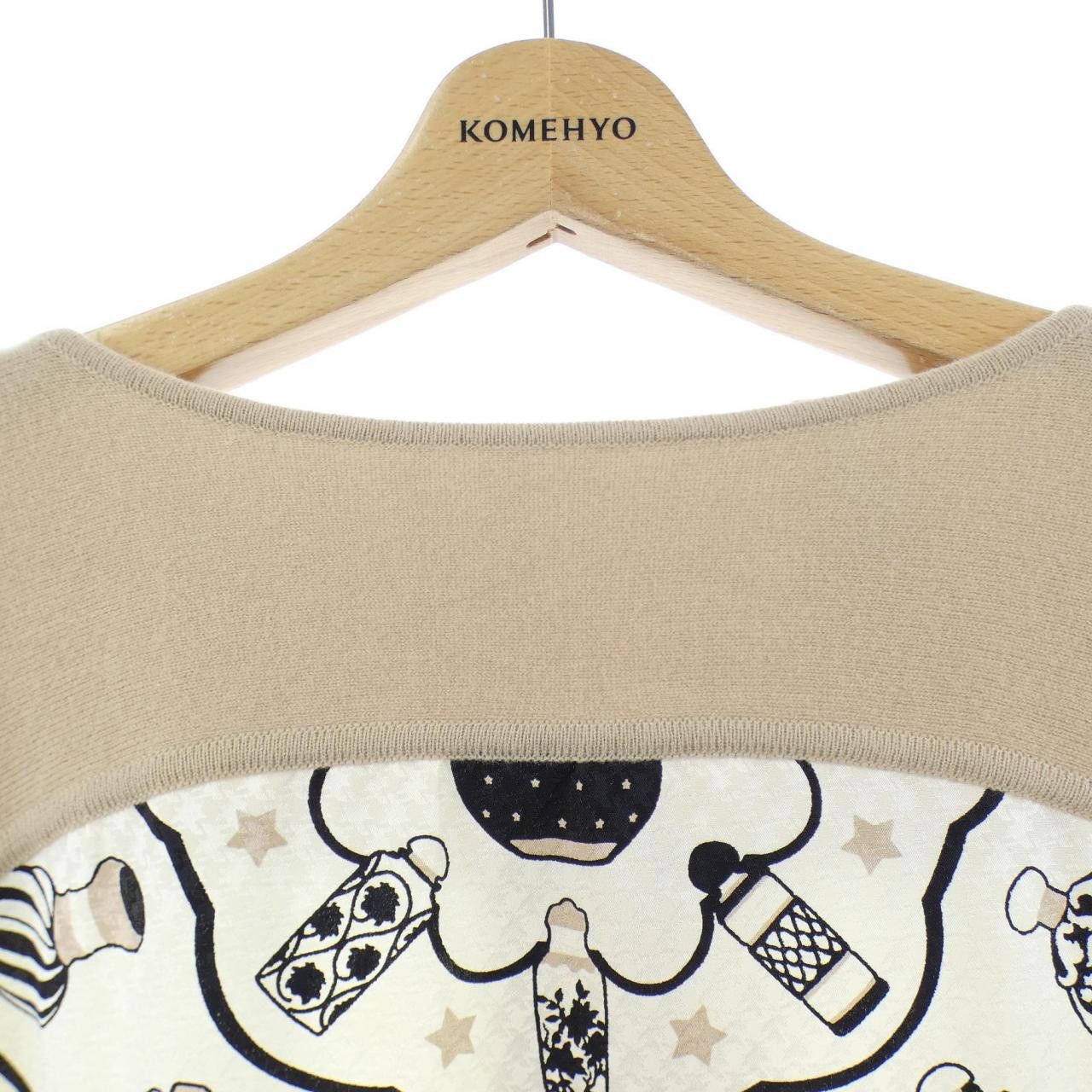 Hermes Hermes Hermes QU IMPORTE LE FLACON Cashmere Blend Knitwear Textile Tops DUTY FREE for USA Size ONE SIZE - 5 Thumbnail