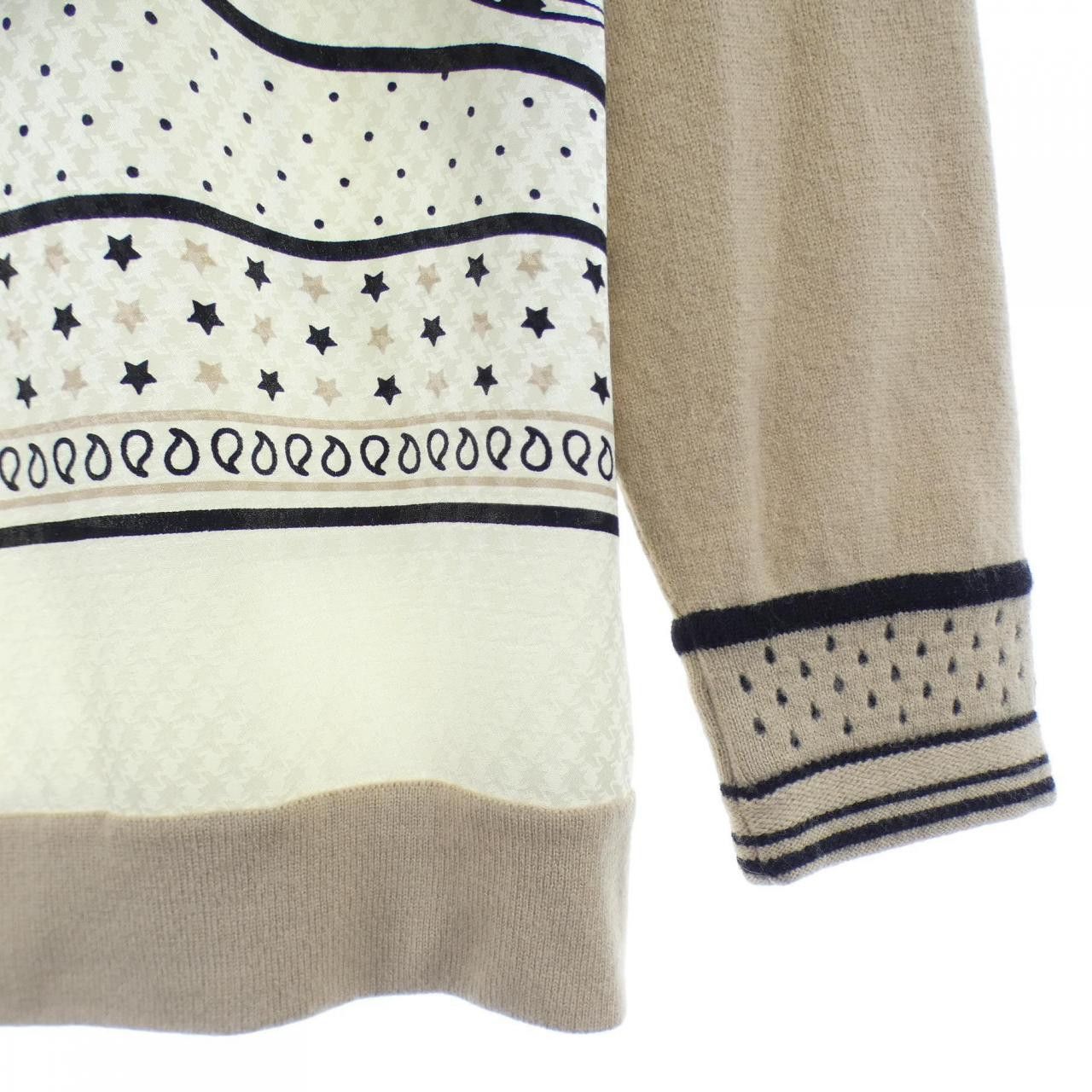 Hermes Hermes Hermes QU IMPORTE LE FLACON Cashmere Blend Knitwear Textile Tops DUTY FREE for USA Size ONE SIZE - 6 Thumbnail