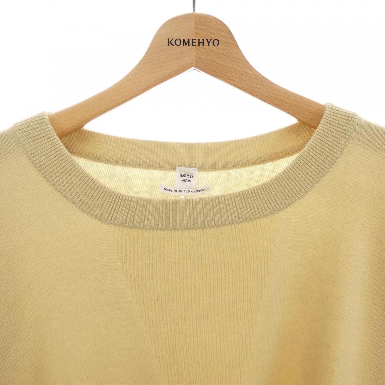 Hermes Hermes Hermes Cashmere Knit Textile Tops DUTY FREE for USA Size ONE SIZE - 5 Thumbnail
