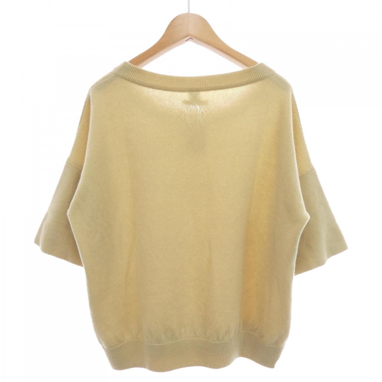 Hermes Hermes Hermes Cashmere Knit Textile Tops DUTY FREE for USA Size ONE SIZE - 2 Thumbnail