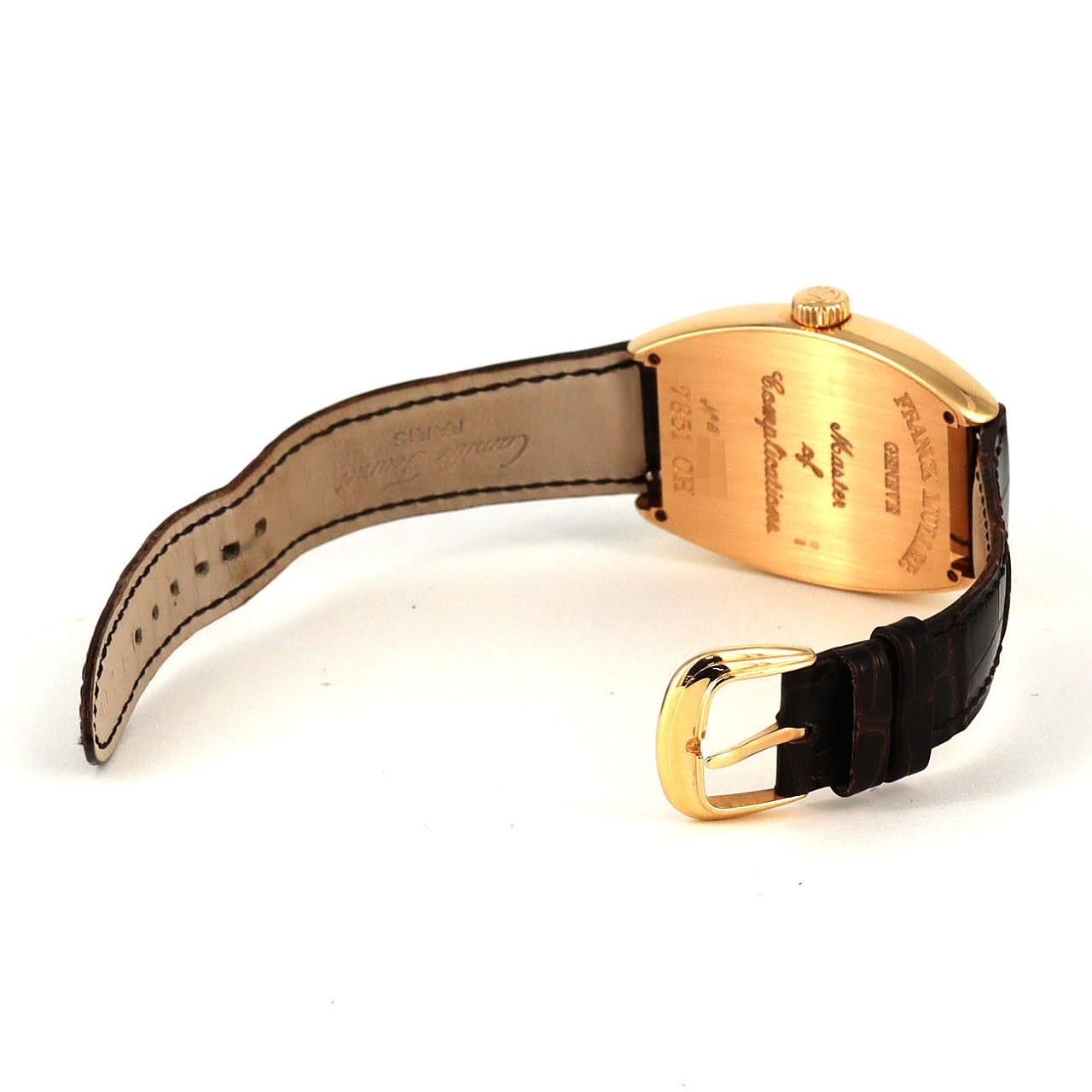 Franck Muller Franck Muller Franck Muller Crazy Hours Pink Gold Precious Metal Automatic 7851CH DUTY FREE for USA Size ONE SIZE - 7 Thumbnail
