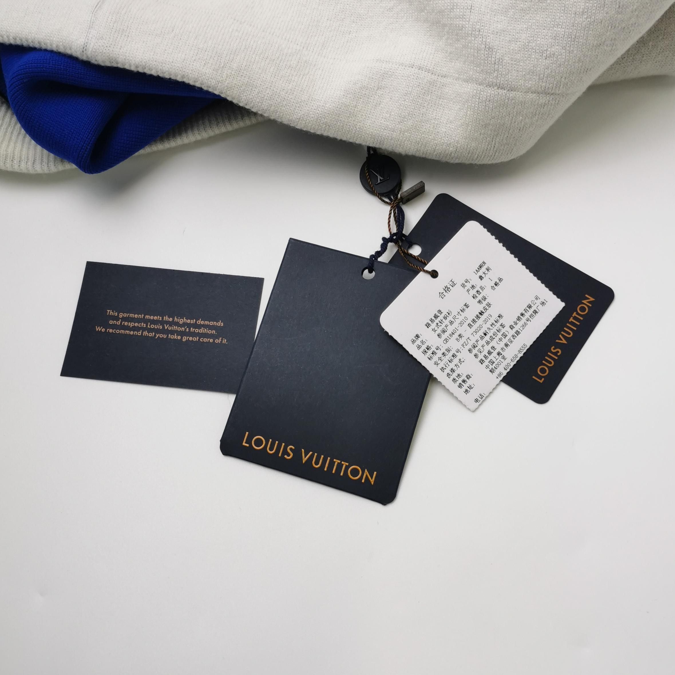 Louis Vuitton Logo Hooded Knit Sweater in Multi Size US M / EU 48-50 / 2 - 4 Thumbnail