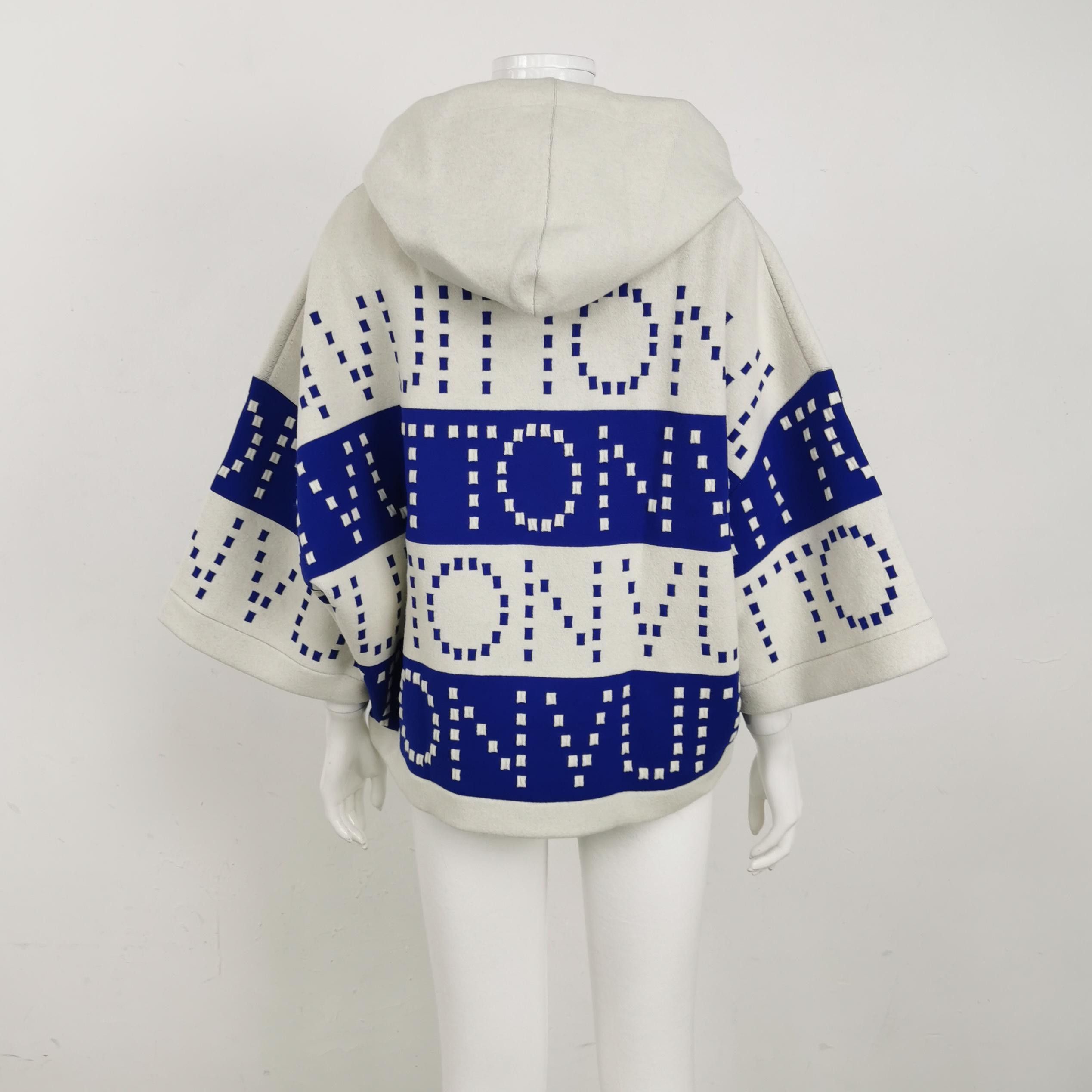 Louis Vuitton Logo Hooded Knit Sweater in Multi Size US M / EU 48-50 / 2 - 2 Thumbnail