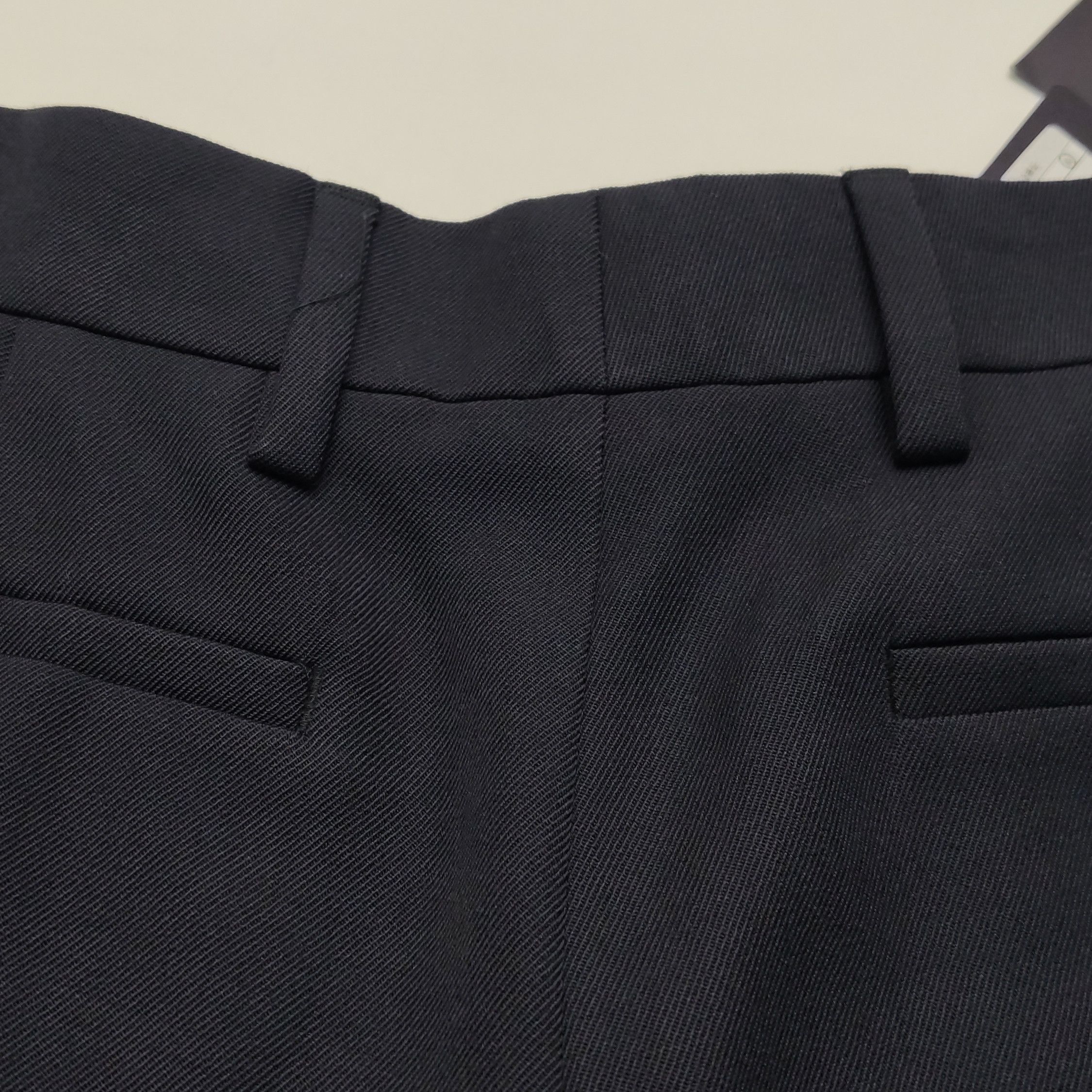 Prada Luxe Virgin Wool Blue Shorts, Size 28 Size US 28 / EU 44 - 6 Thumbnail