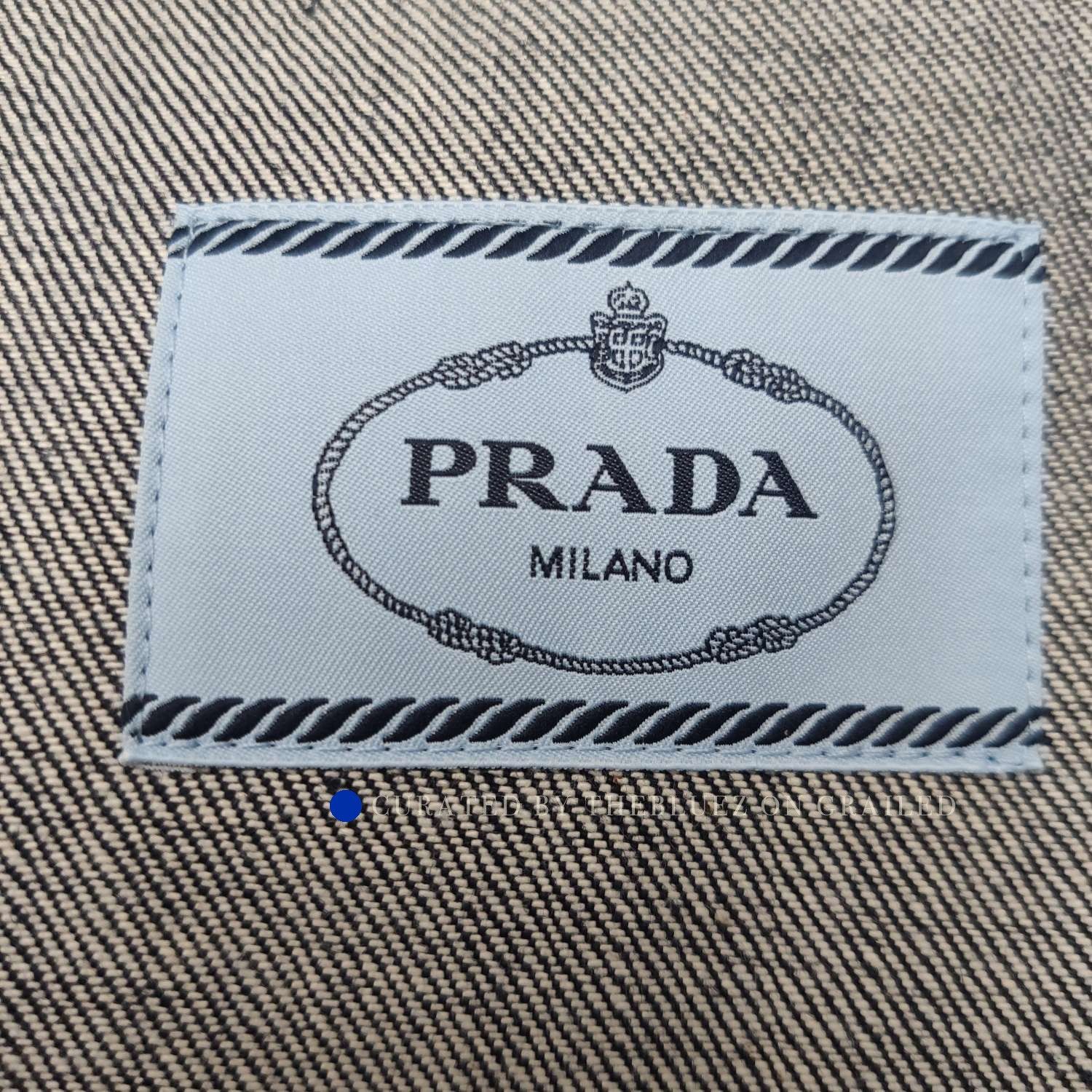 Prada Stylish Blue Denim Jacket Size M Size US M / EU 48-50 / 2 - 5 Thumbnail