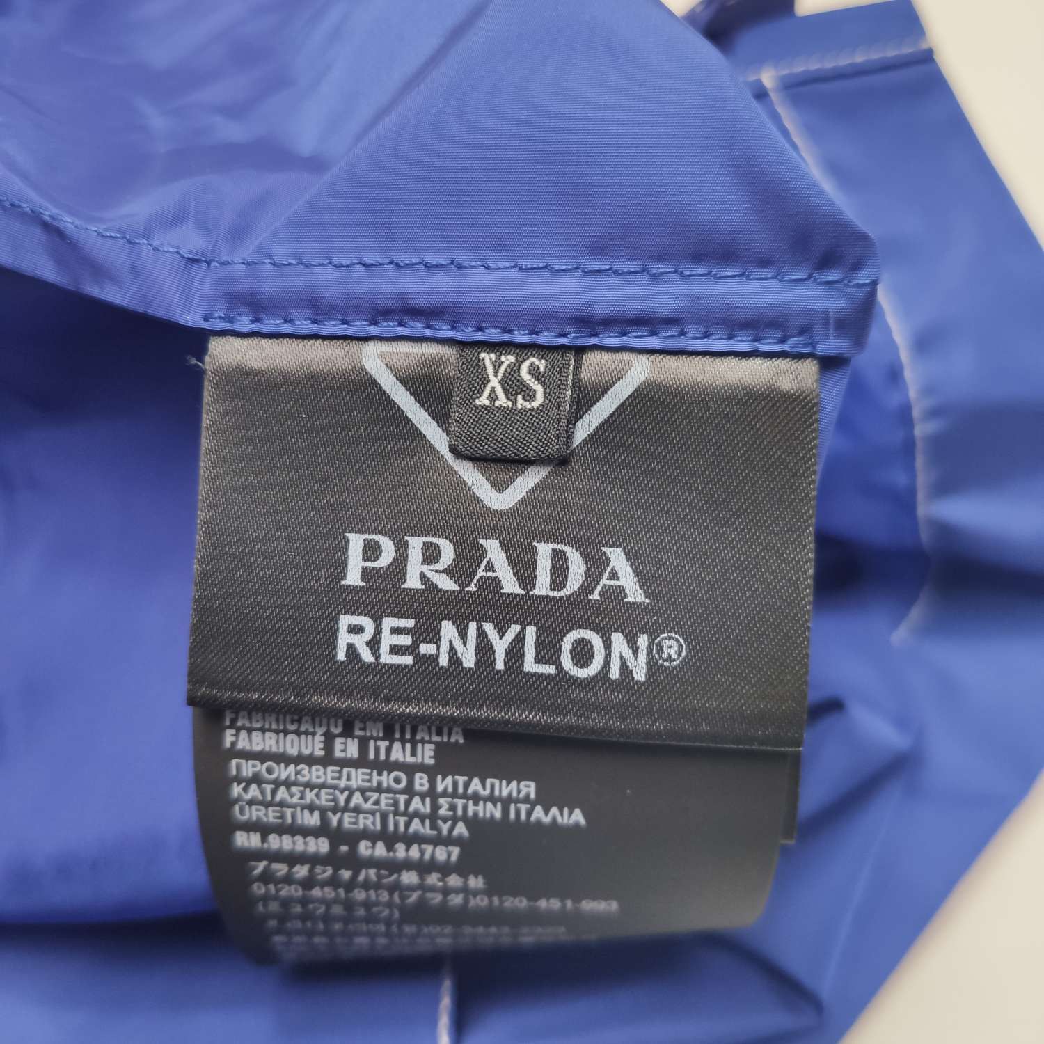 Prada Re-Nylon Logo Short Sleeve Shirt Size US XS / EU 42 / 0 - 7 Thumbnail
