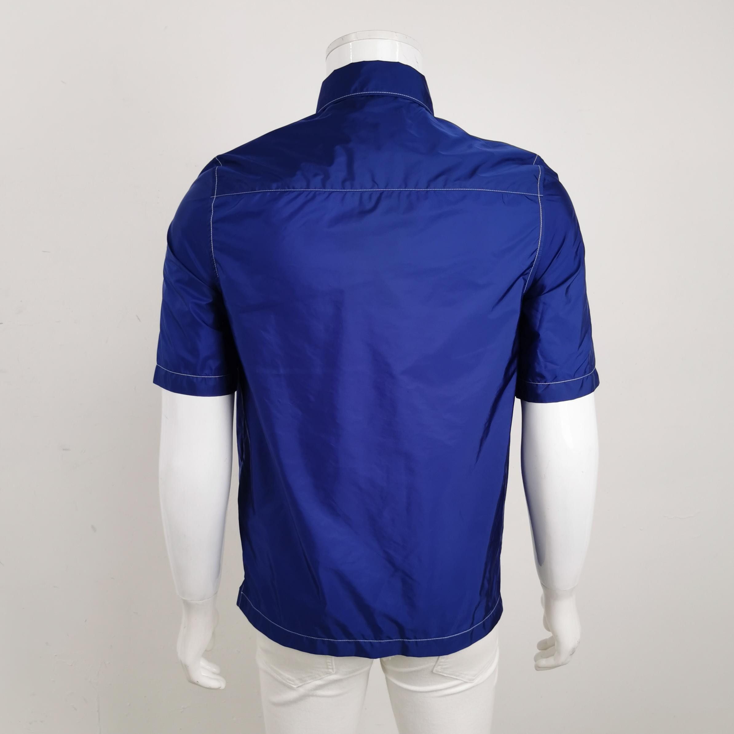 Prada Re-Nylon Logo Short Sleeve Shirt Size US XS / EU 42 / 0 - 2 Thumbnail